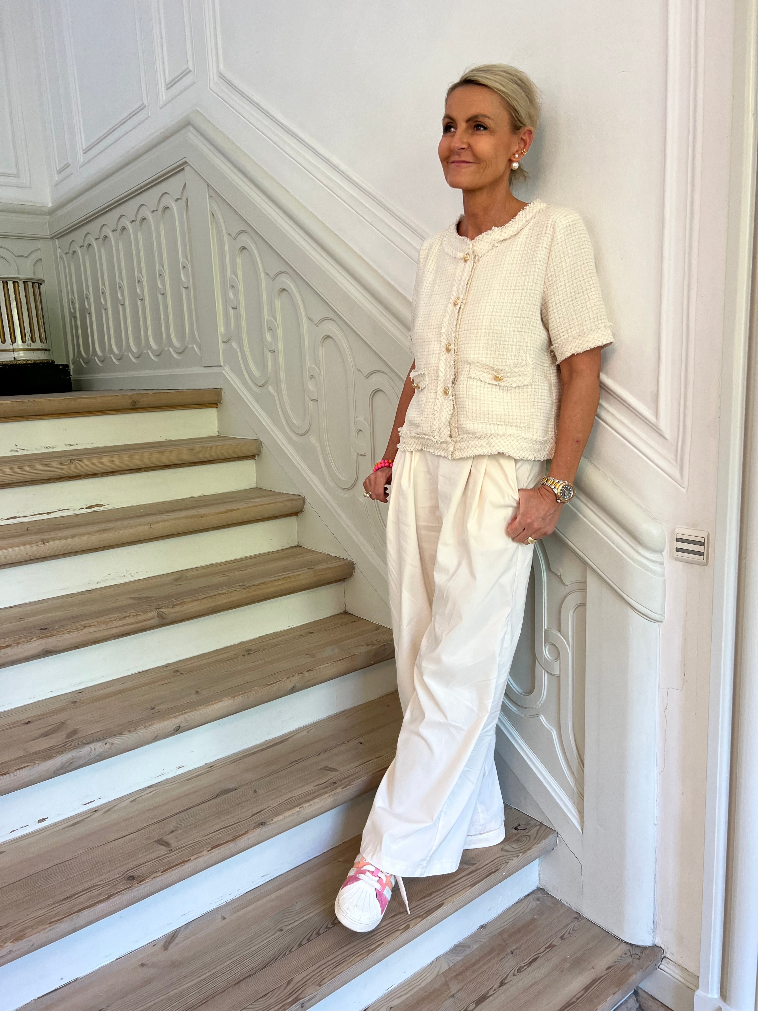 Coco ss jacket ivory