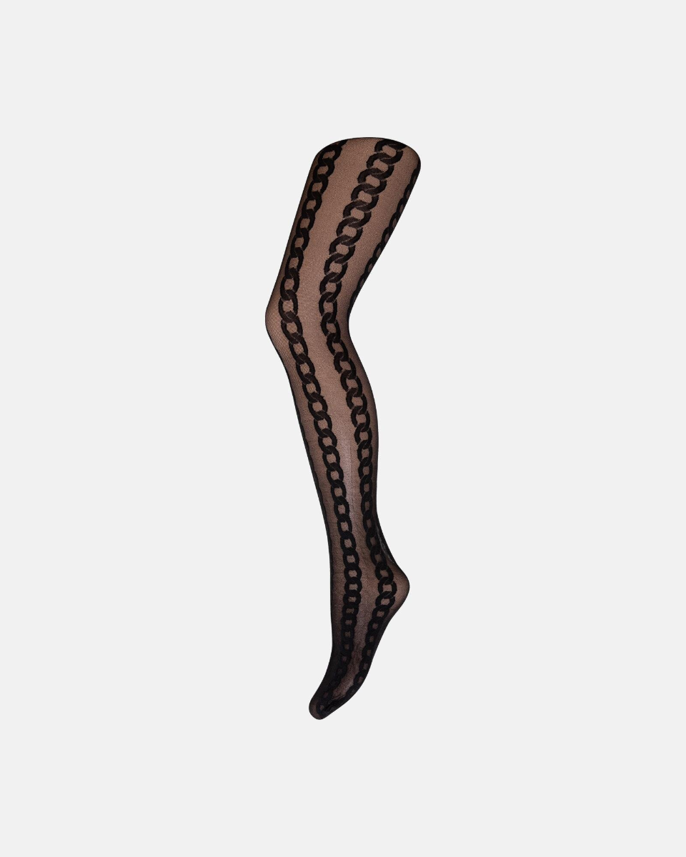 Decoy tights w chains 40den