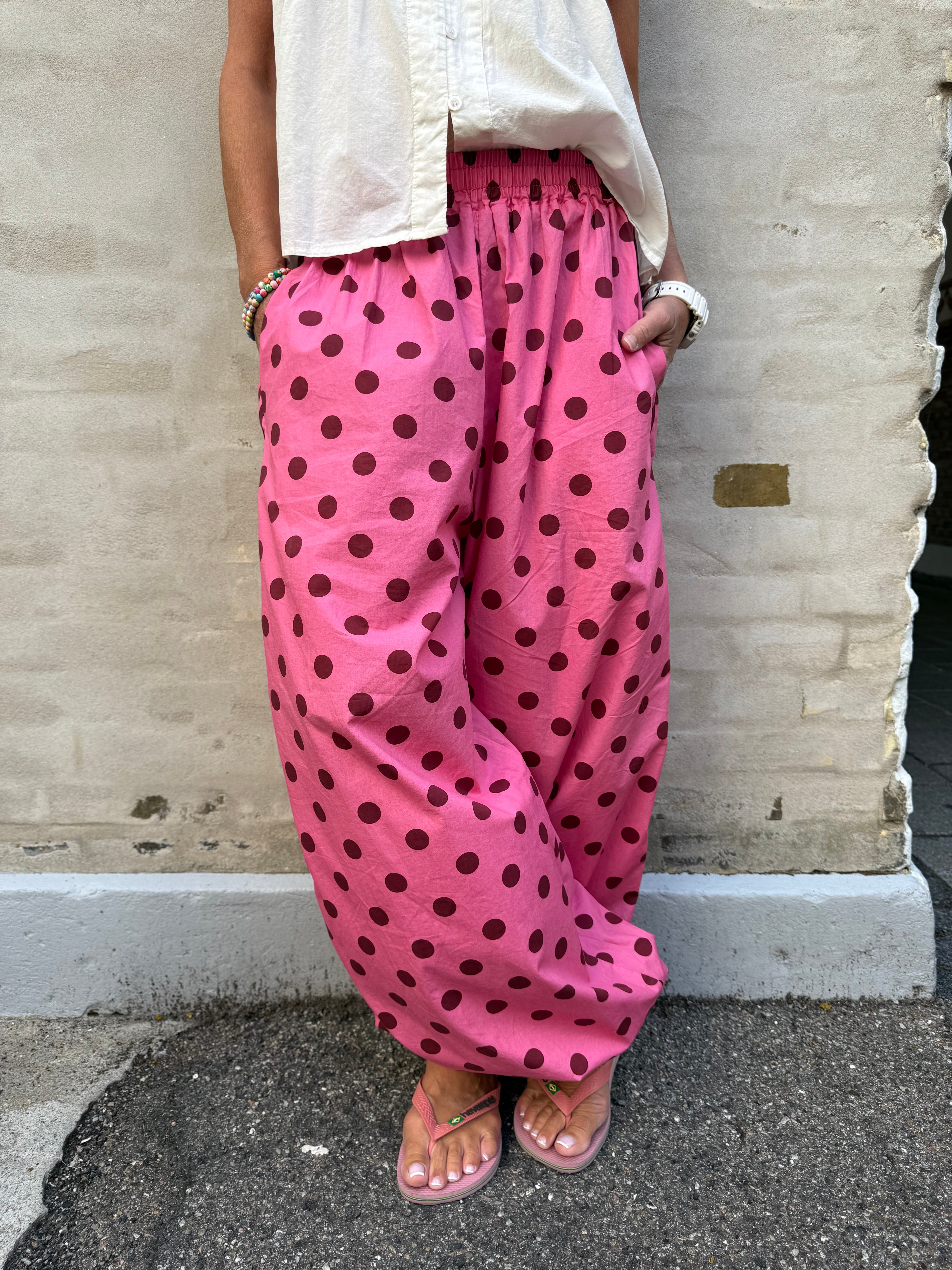 Ballongbyxor Dot - Rosa