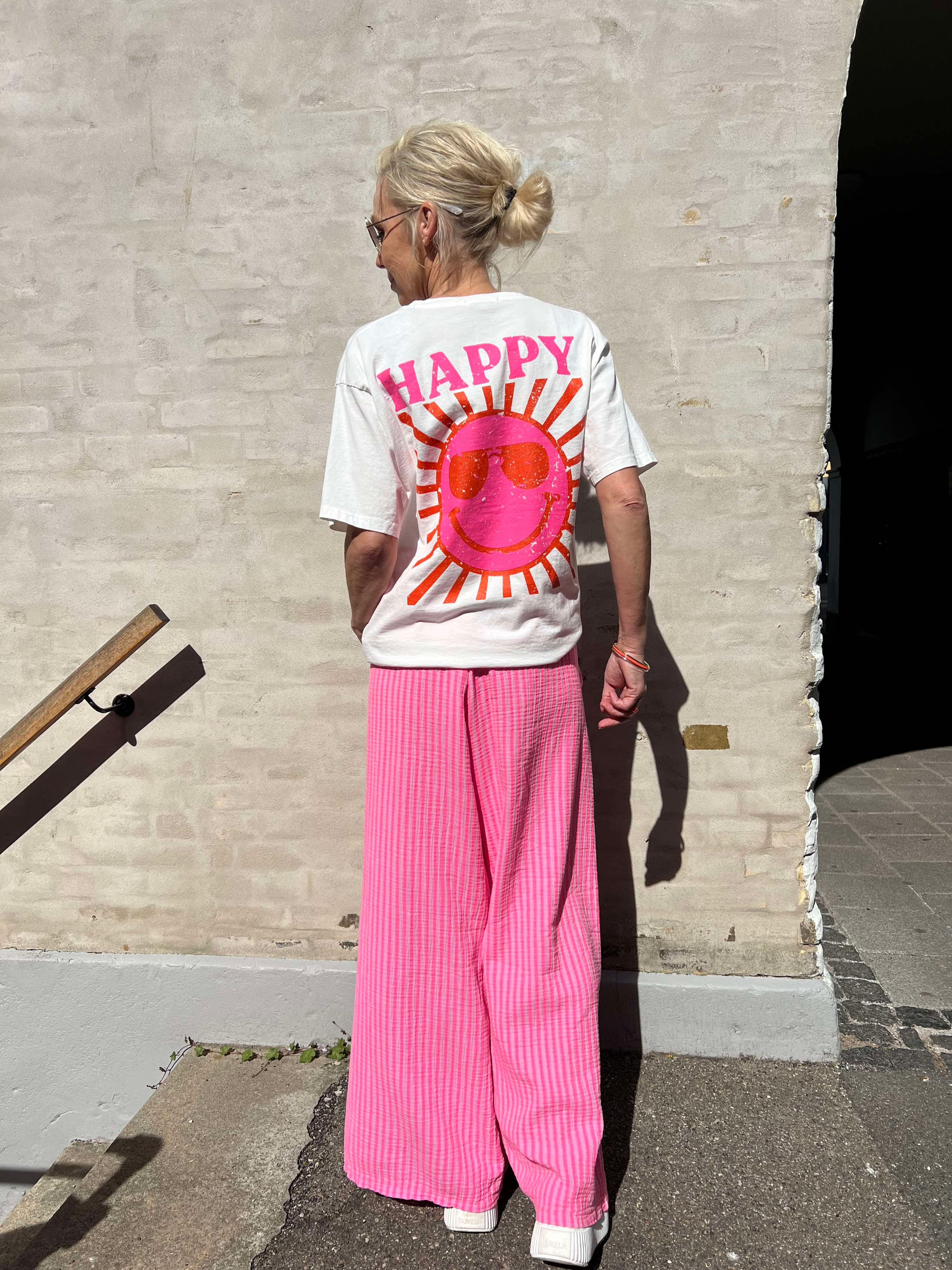 Diddy pant strib pink