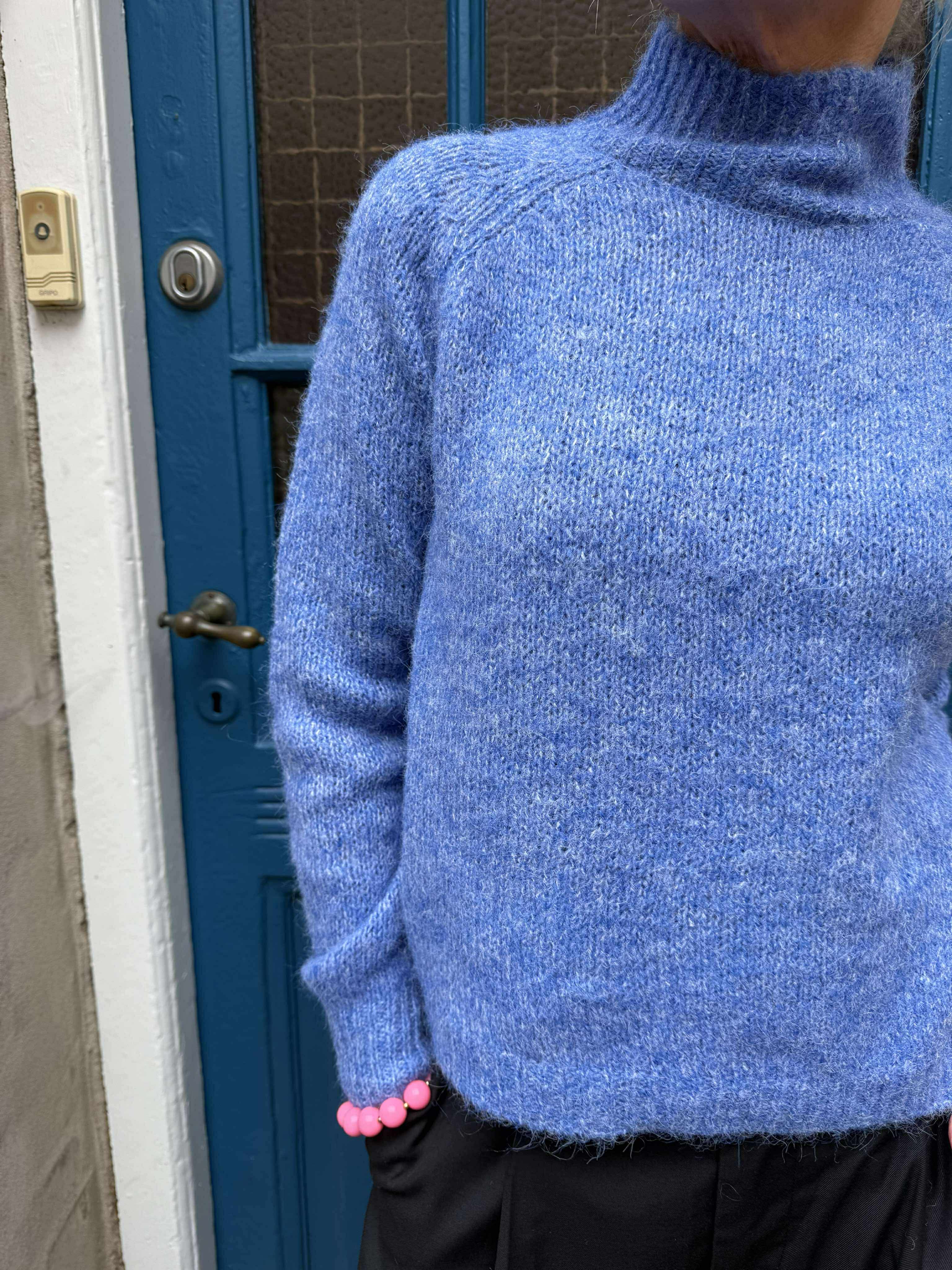 ZOEY LIFE L/S RAGLAN PULLOVER - Ebb And Flow MELANGE