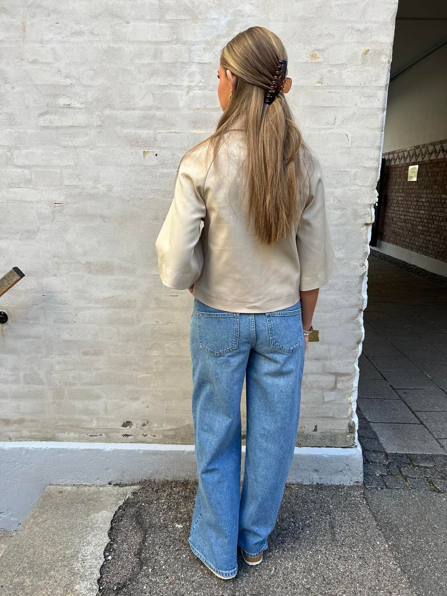 Rosemma Trench Mini Jacket - Beige