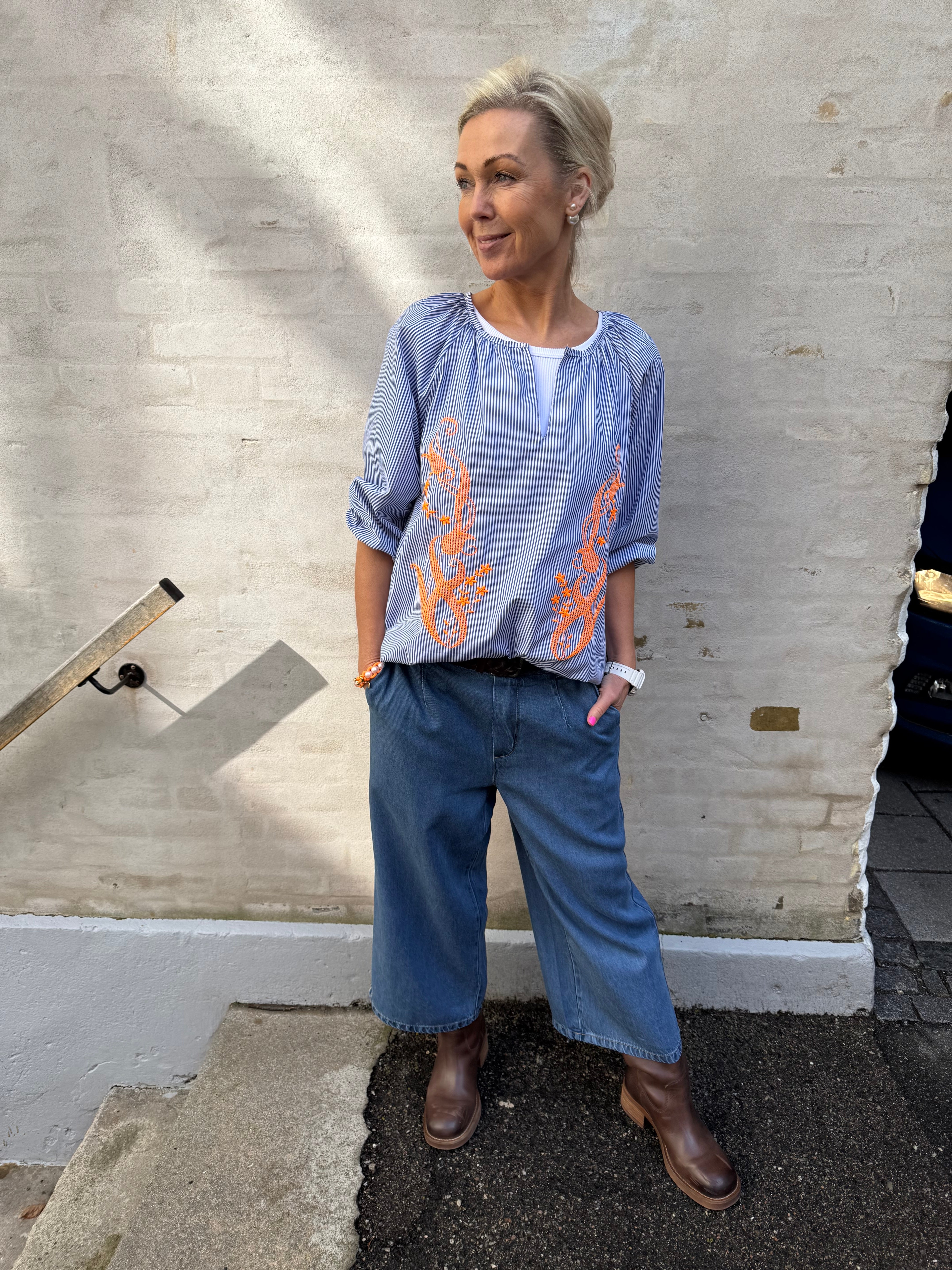 Brooke Blouse - Jeans