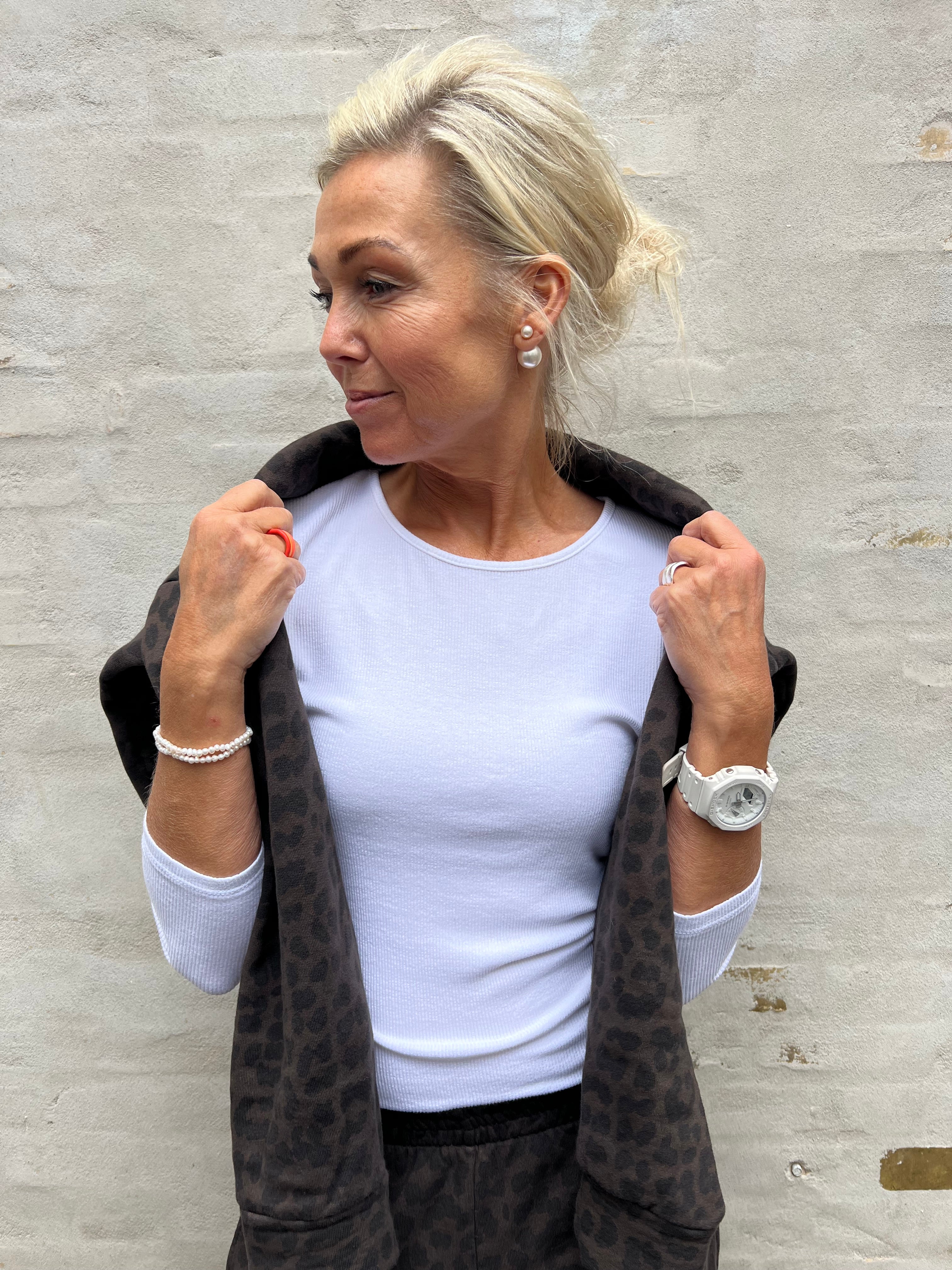 Aster LS Tee - Optical White