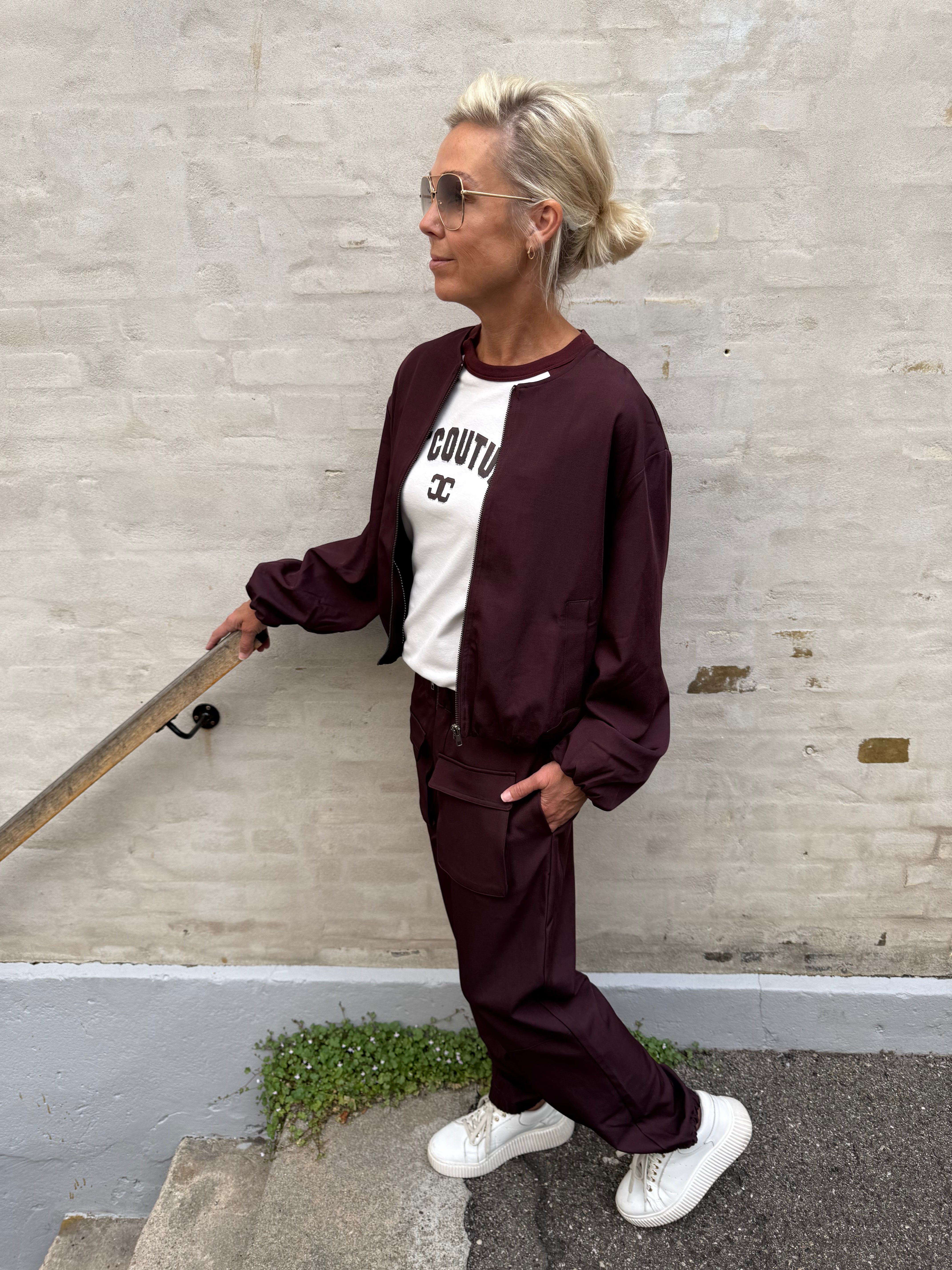 Luna Pocket Pant - Winred