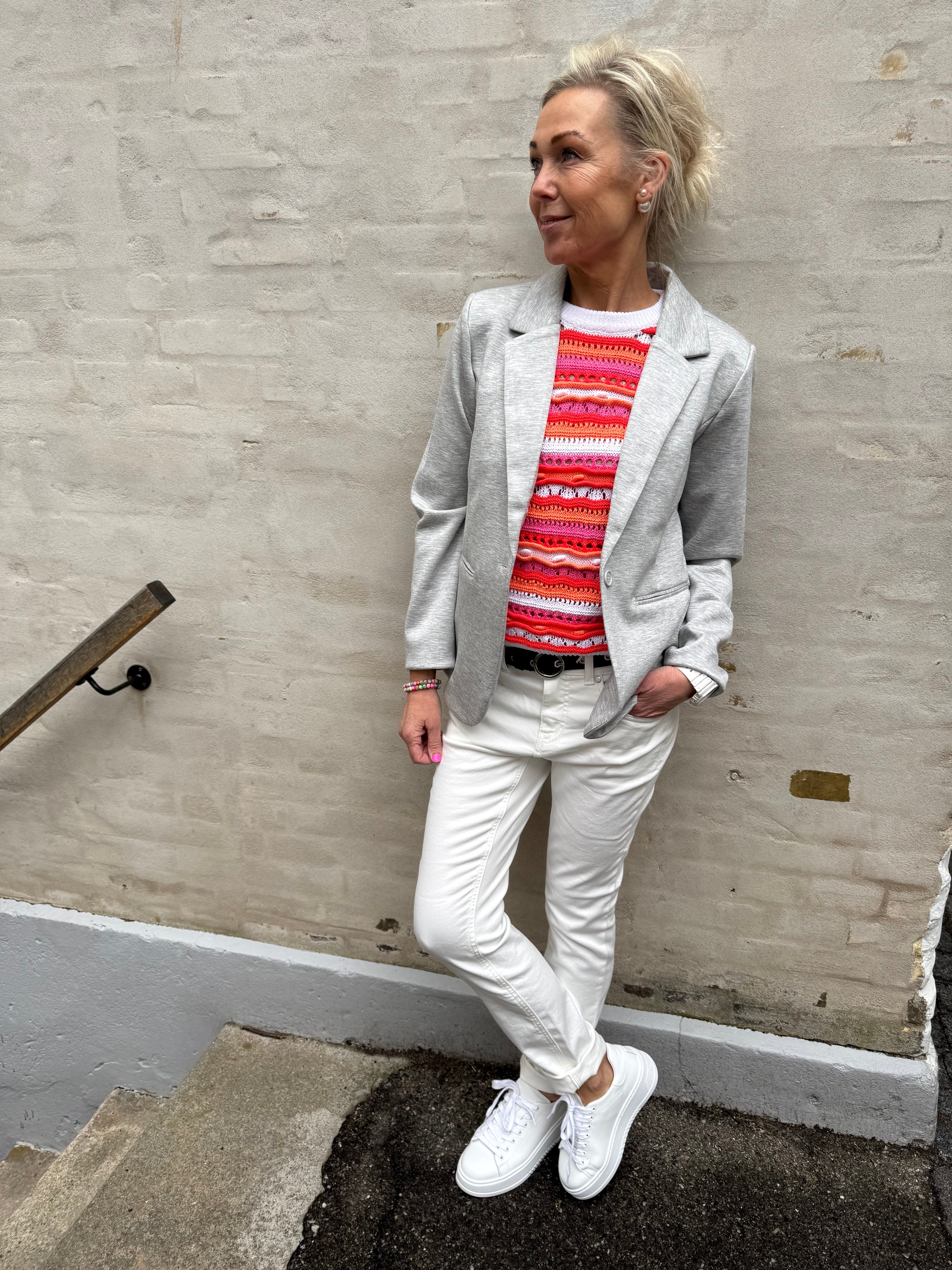 Jane Mid Waist - Optic White