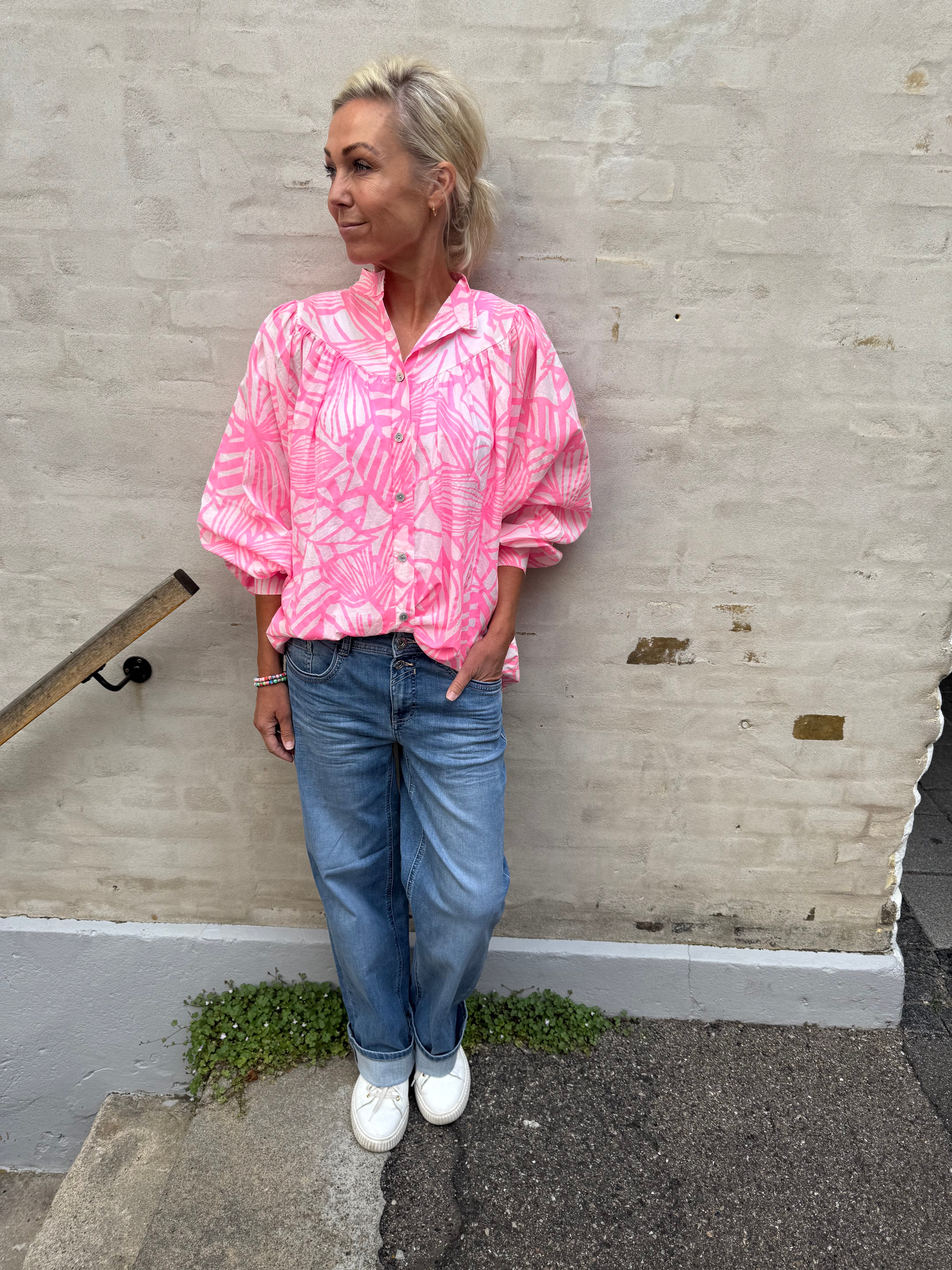 Denim Straight Leg - Blå