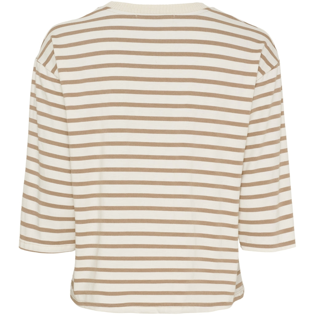 Brooklyn Tee - Beige/Fango