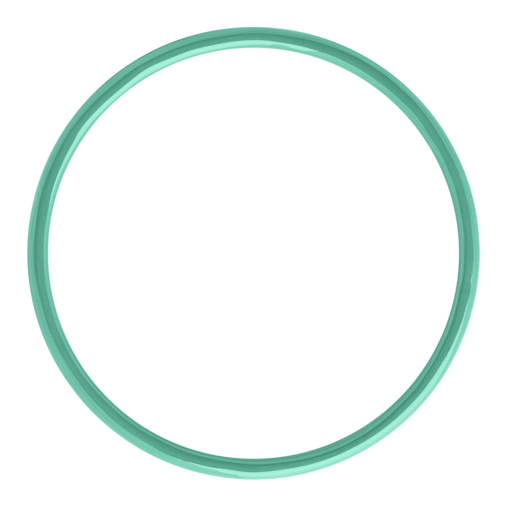Colour bangle bracelet light green