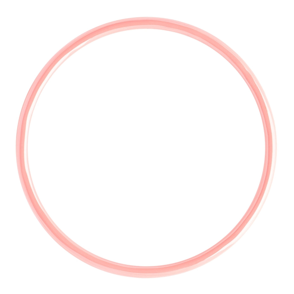 Colour bangle bracelet burnt coral
