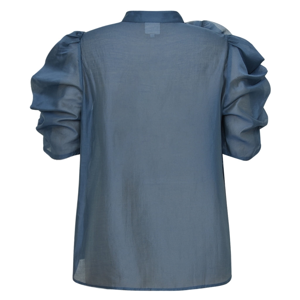 Annsofi Blouse - Dusty Blue