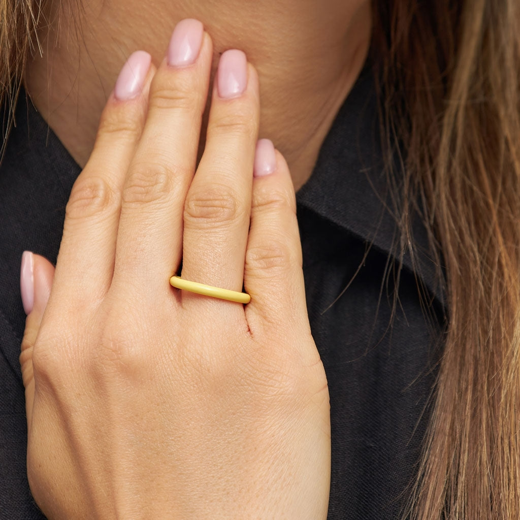 colour ring yellow