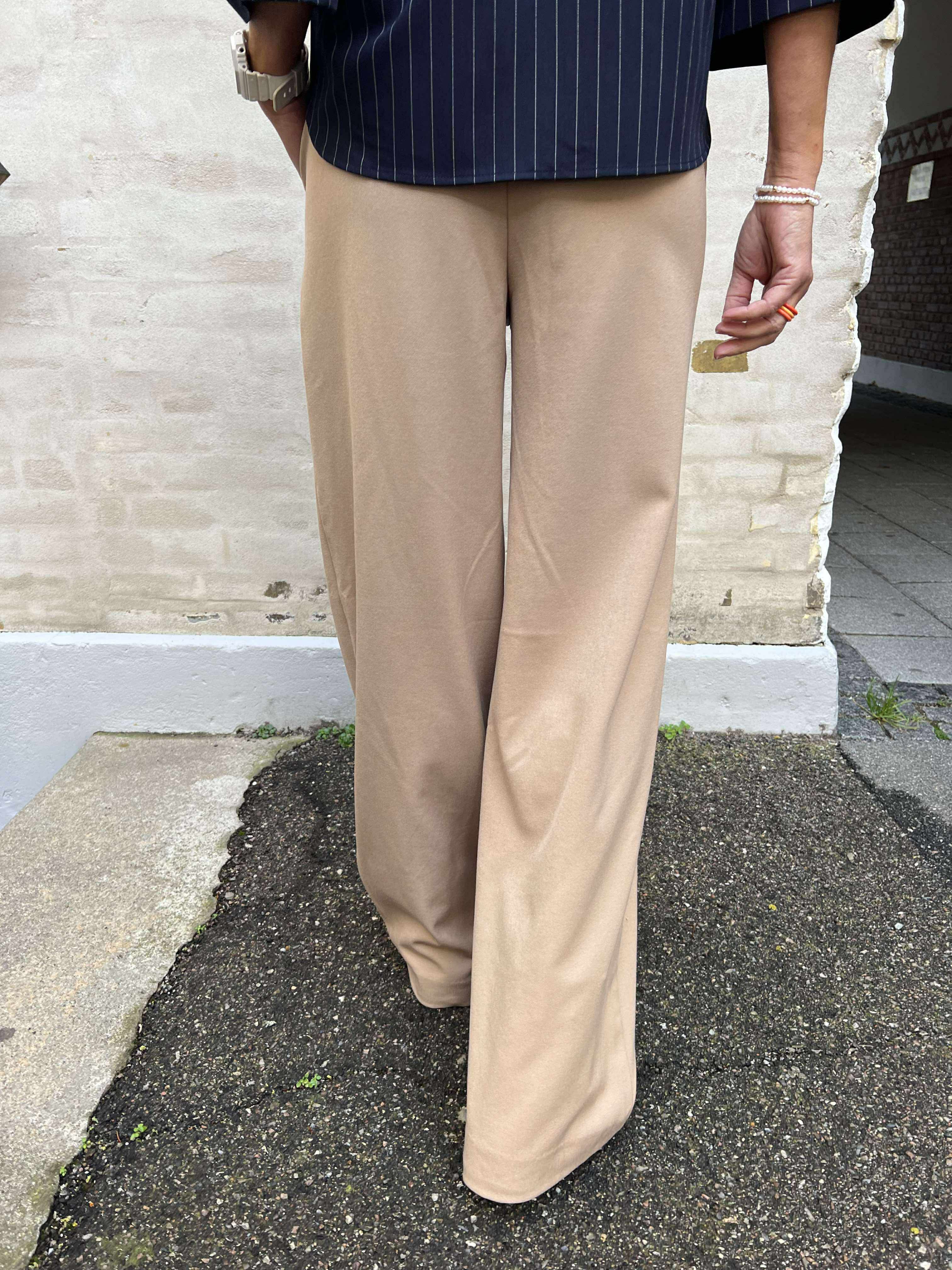 Lisa WIDE pant tannin