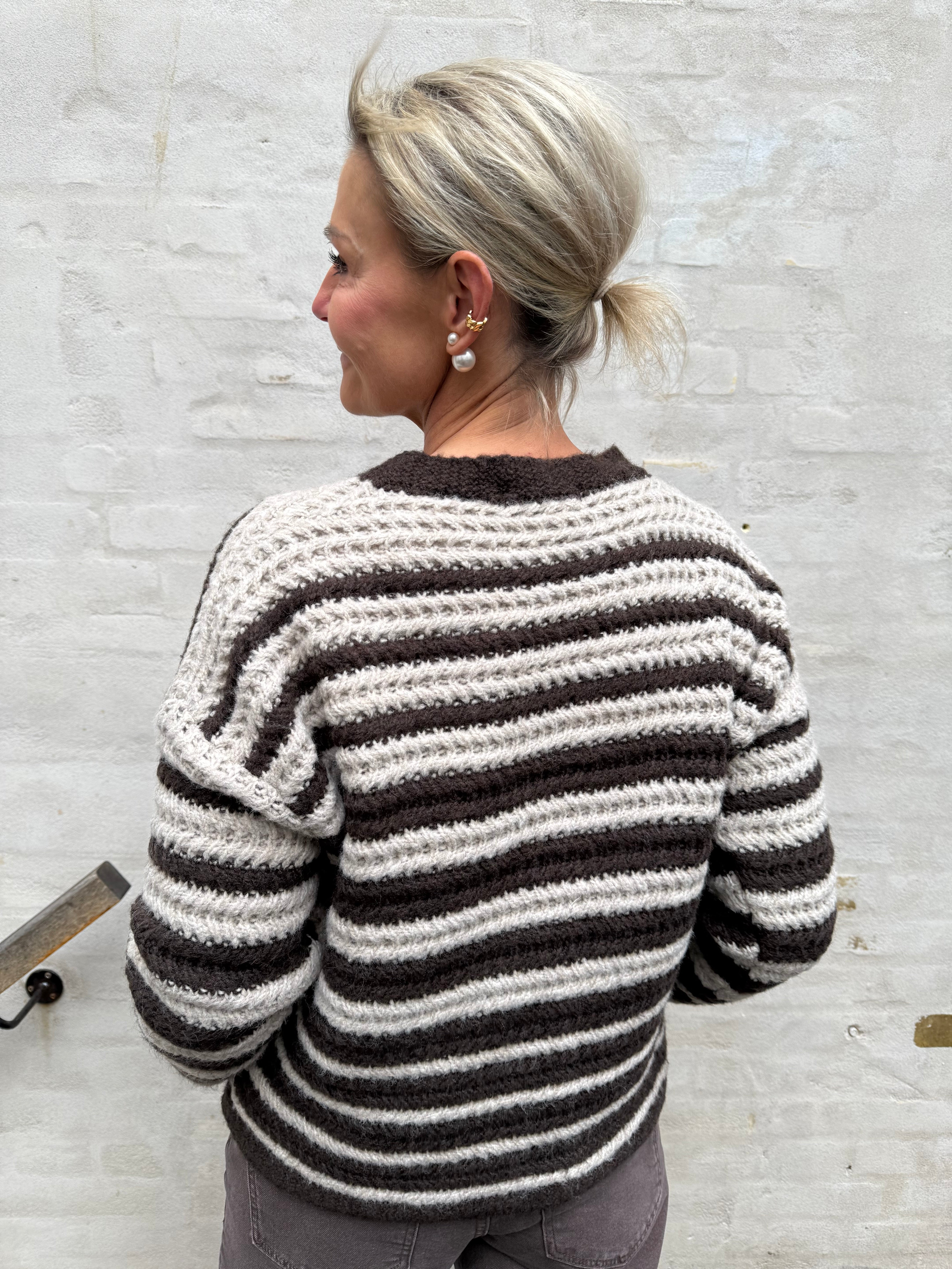 Victorine Knit - Moro/Beige