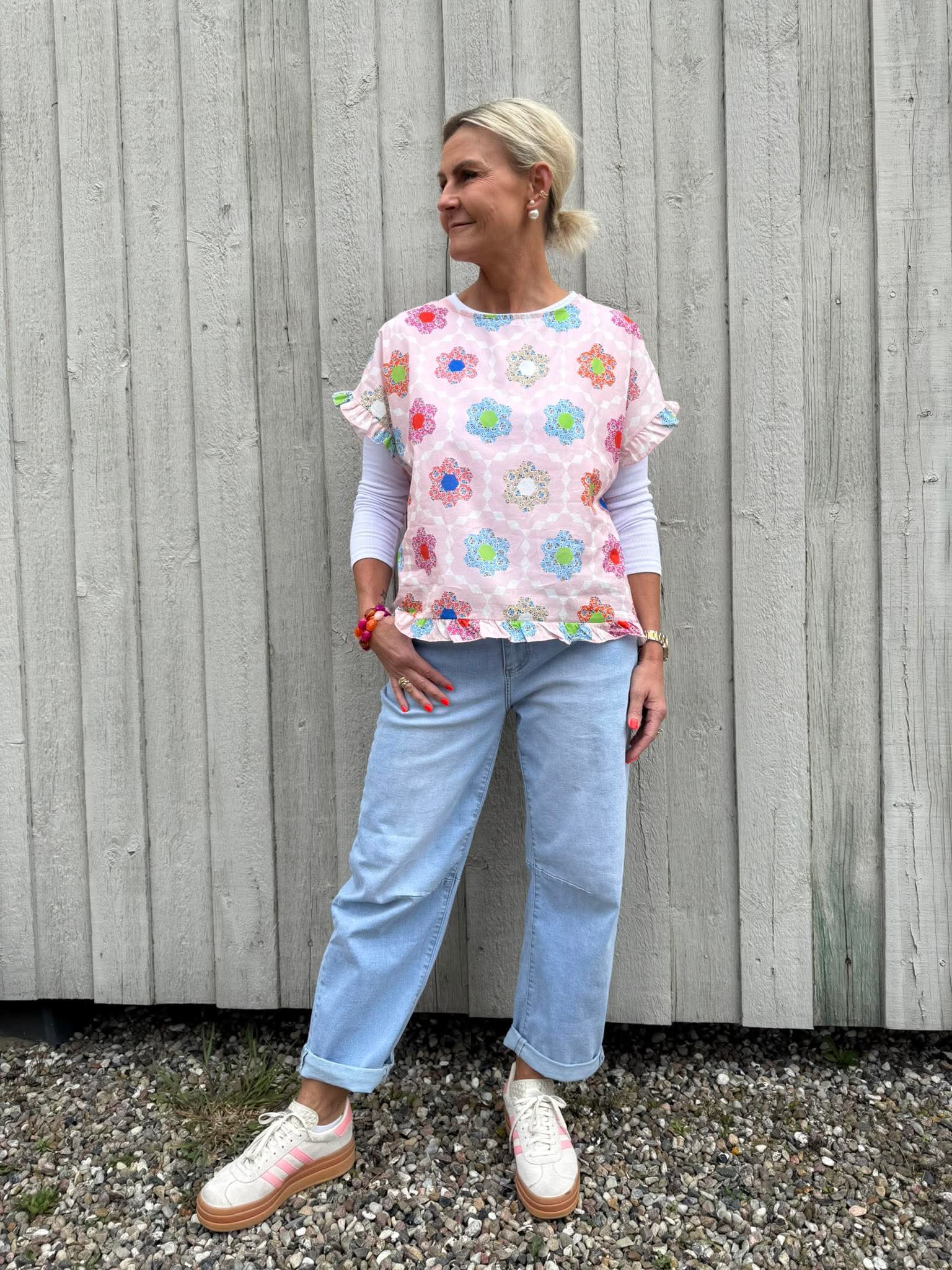 Kasimira Top - Rose