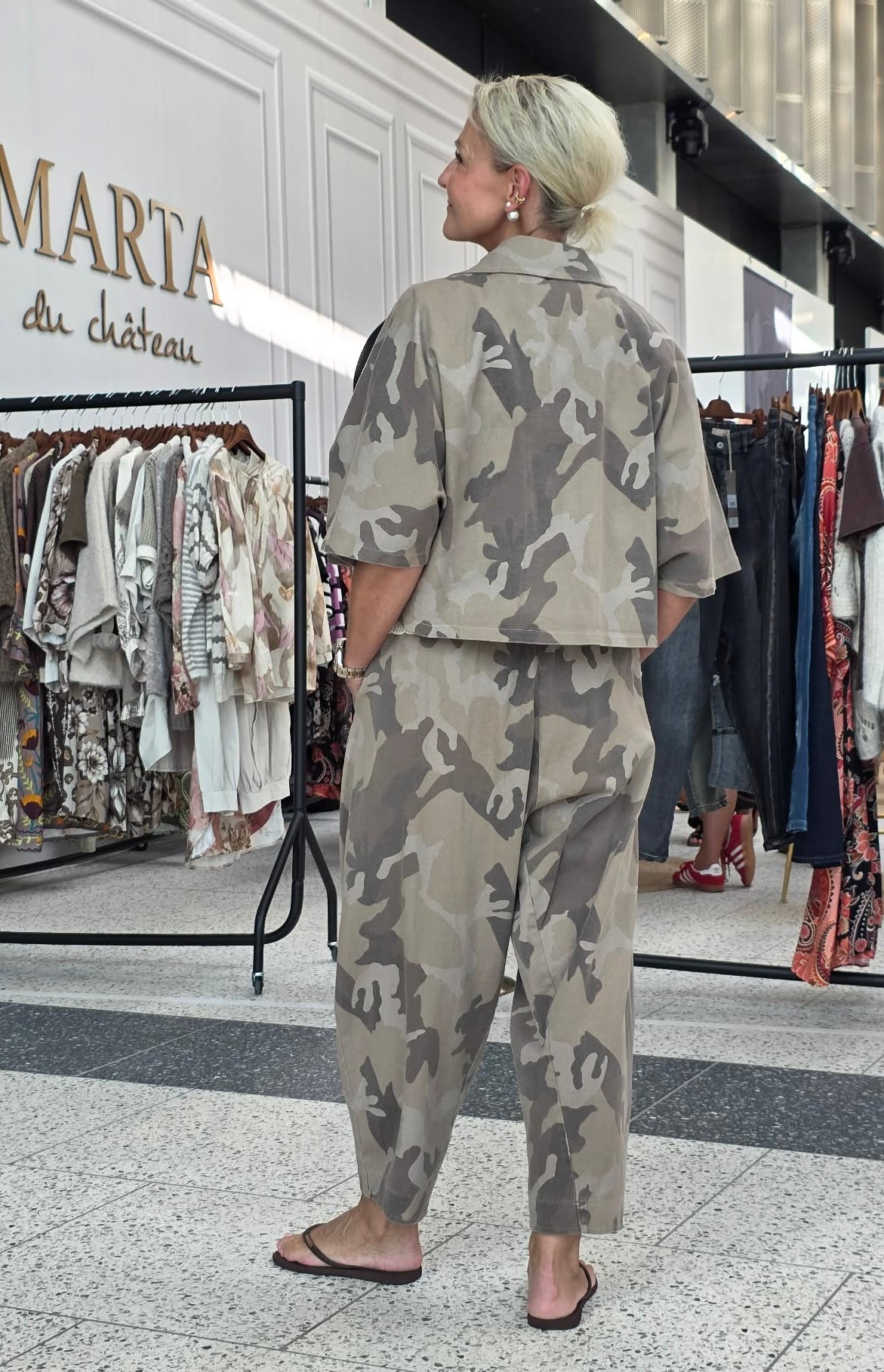 FÖRBESTÄLLNING-Beryl Pants - Camo