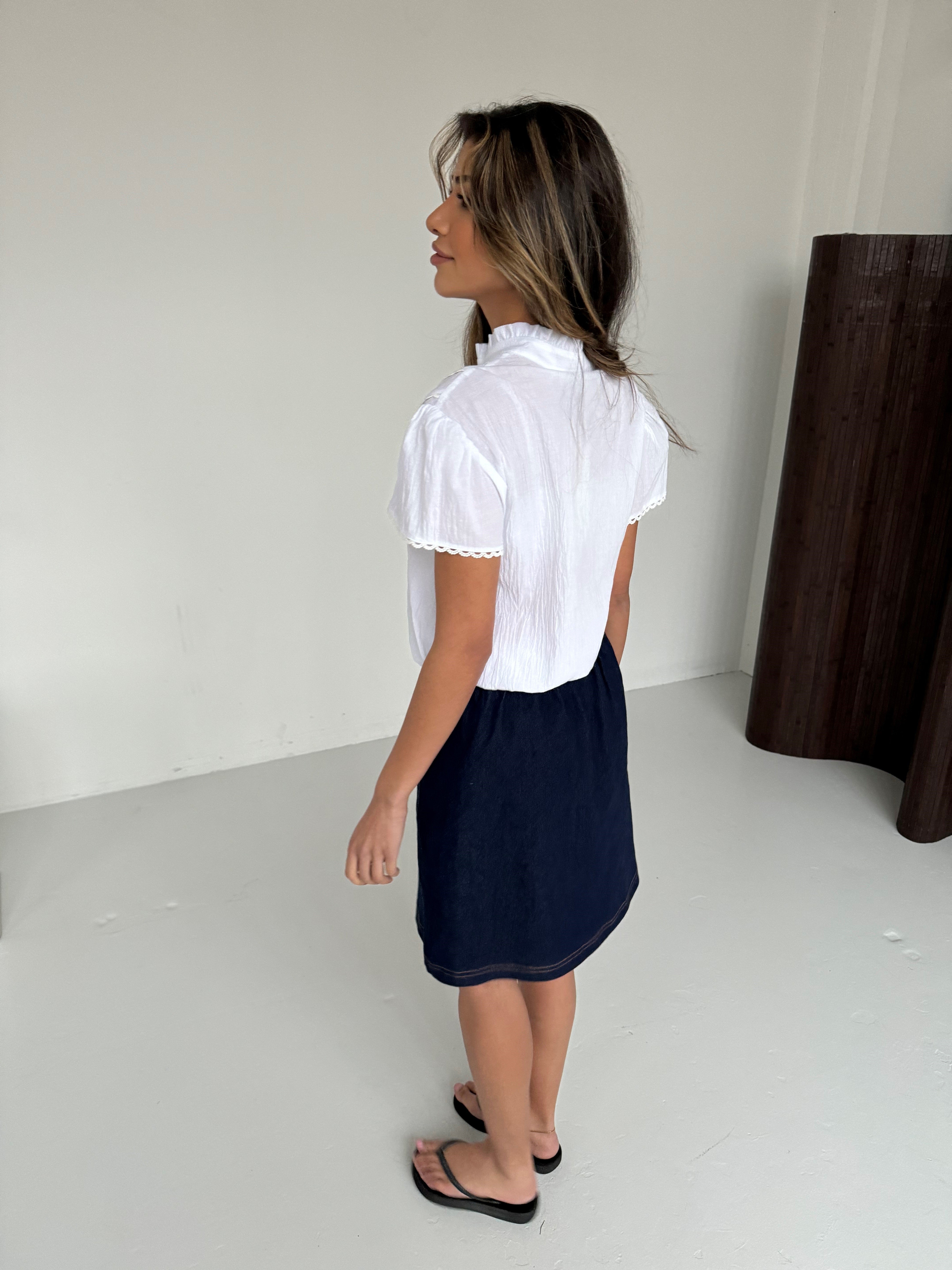 Isabella Blouse White