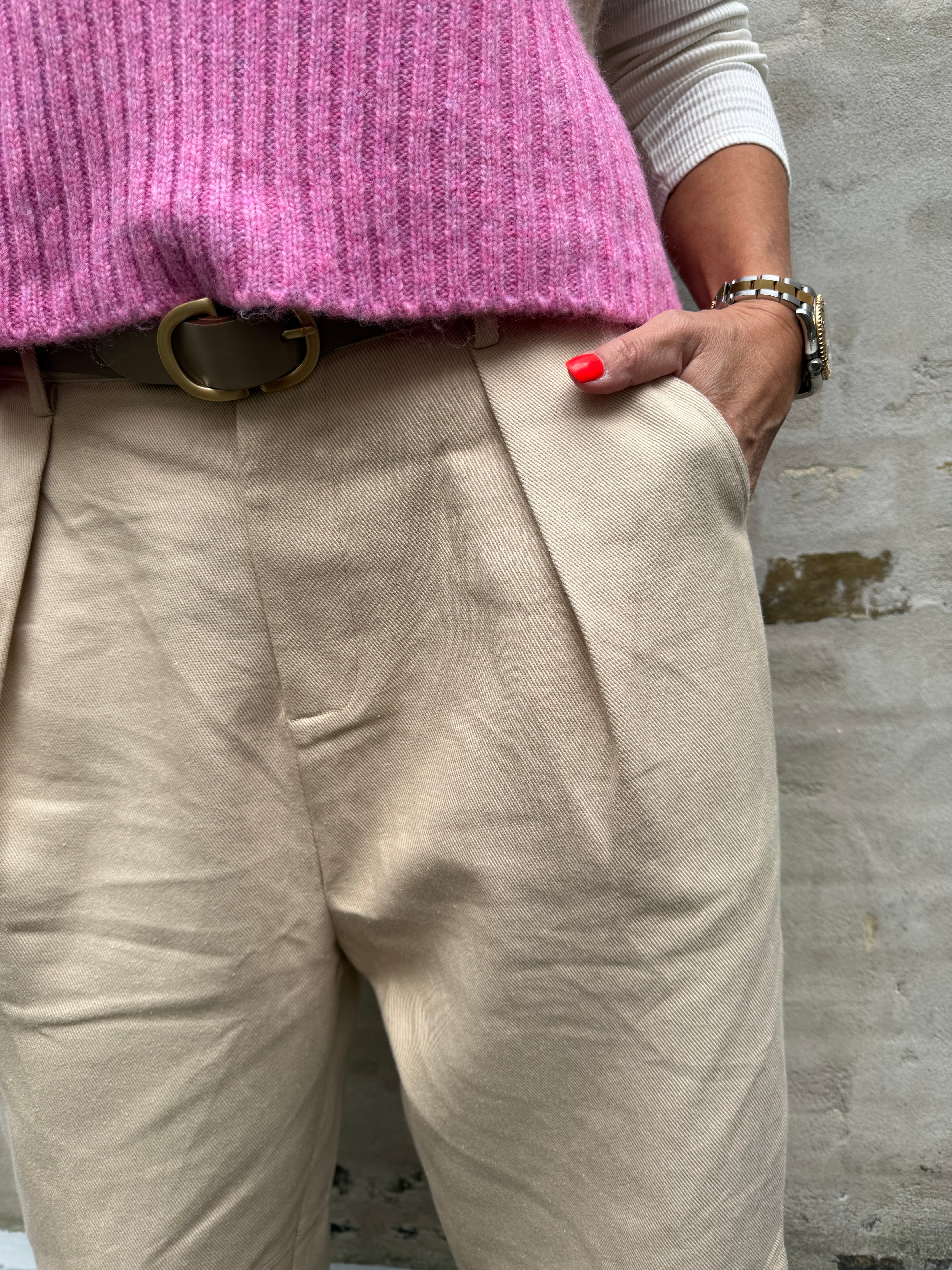 Donnie Pants - Beige