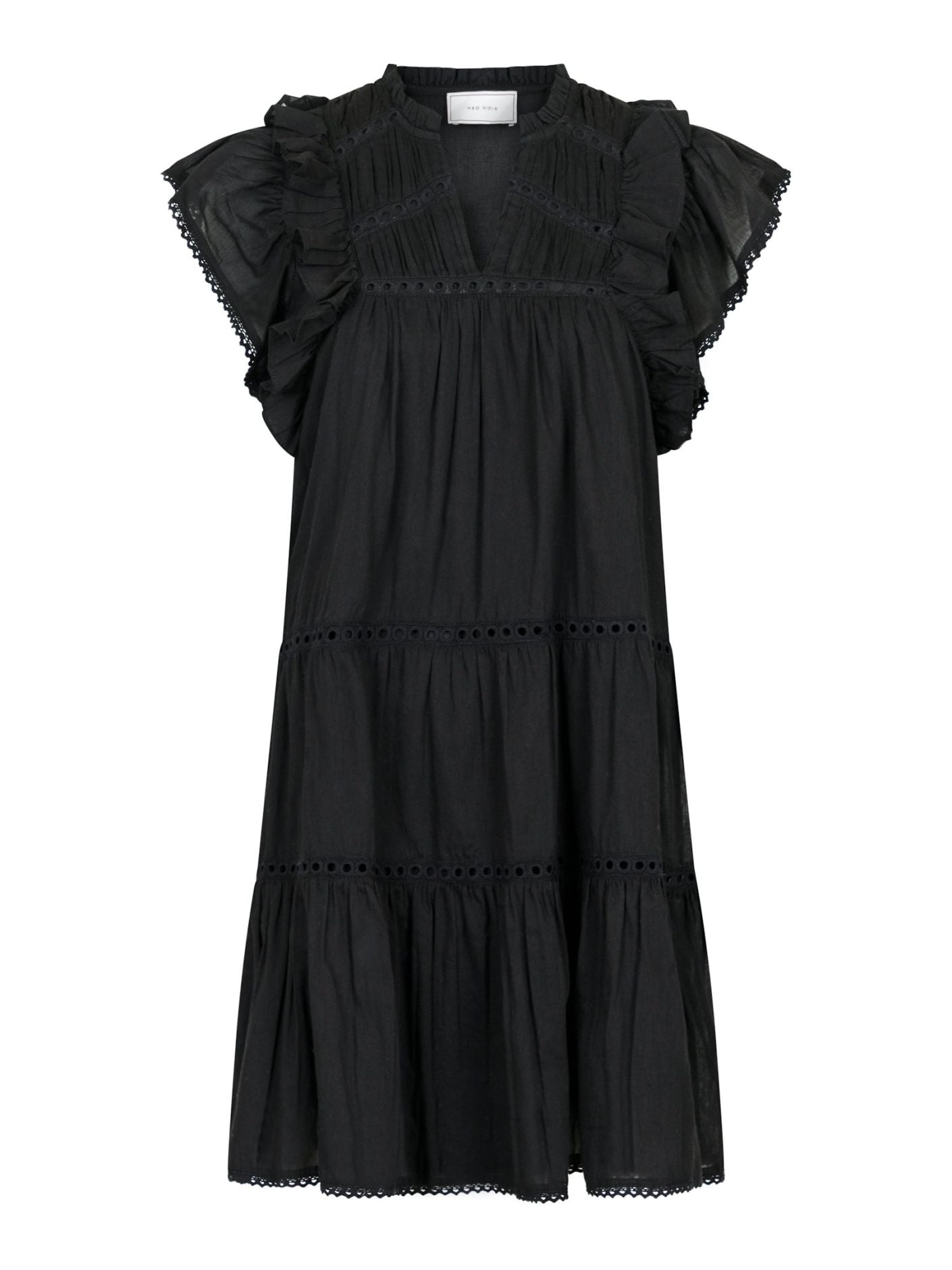 Jamma Voile dress black
