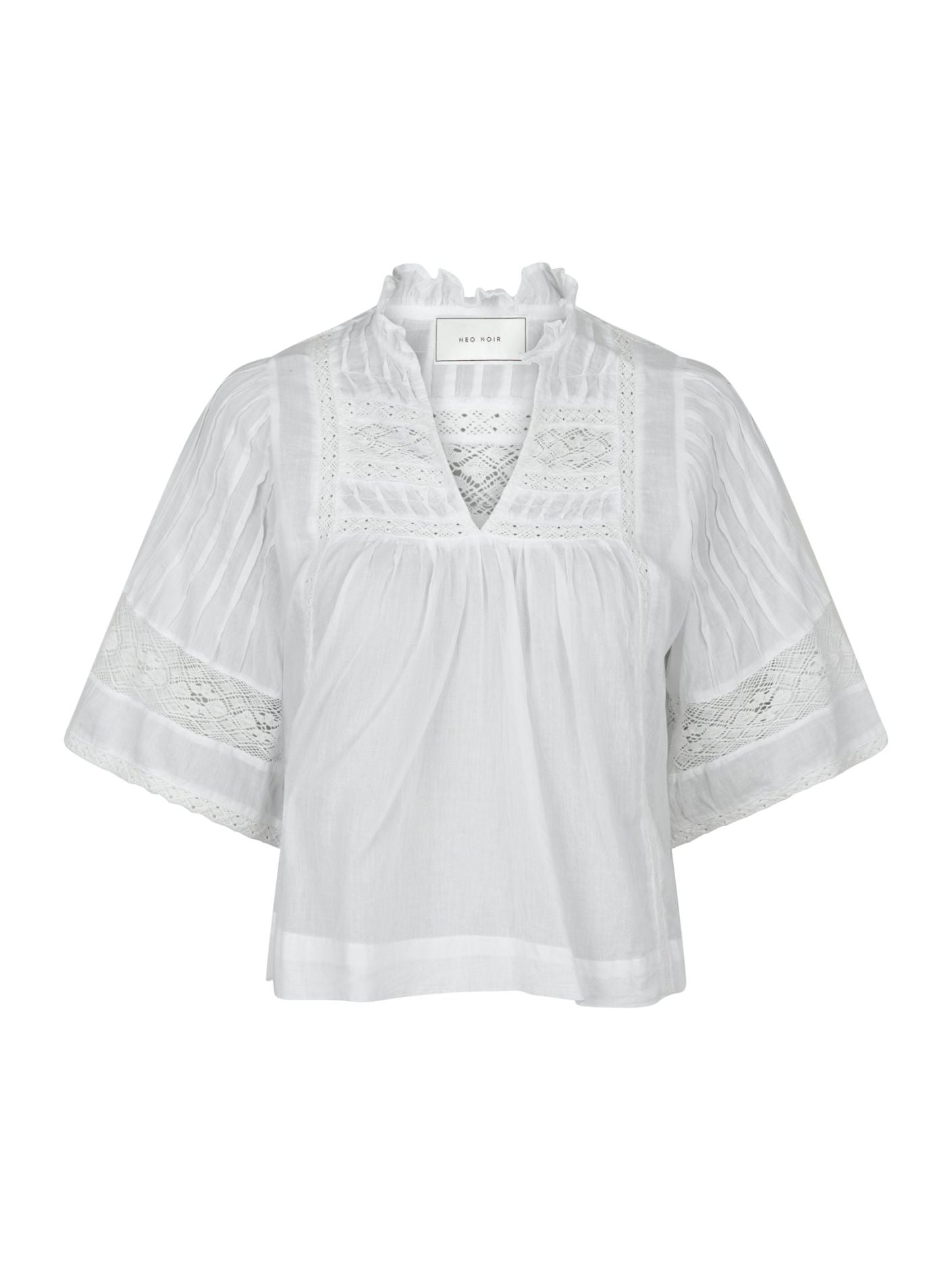 Siama voile blouse white