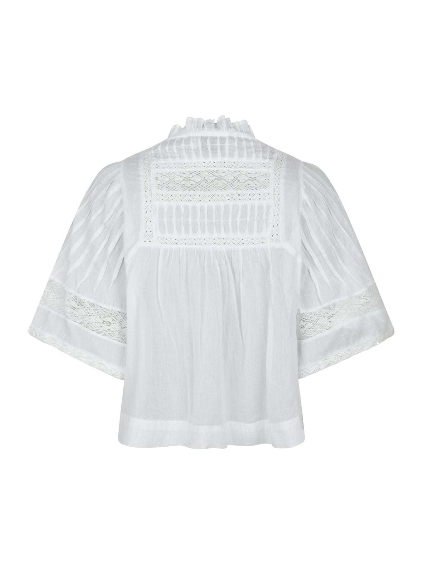 Siama voile blouse white
