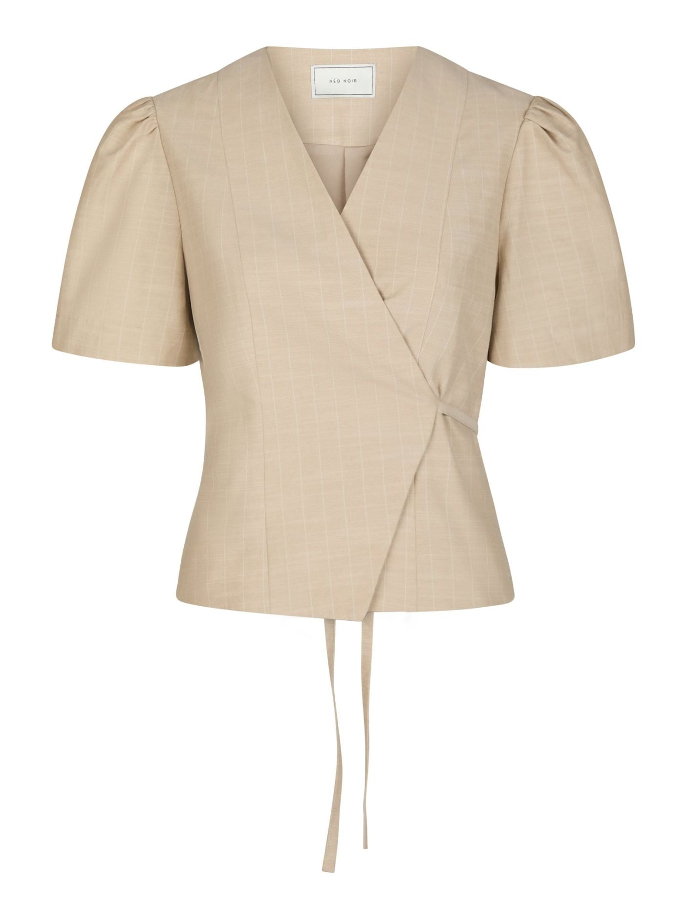 Simoni stripe blouse sand