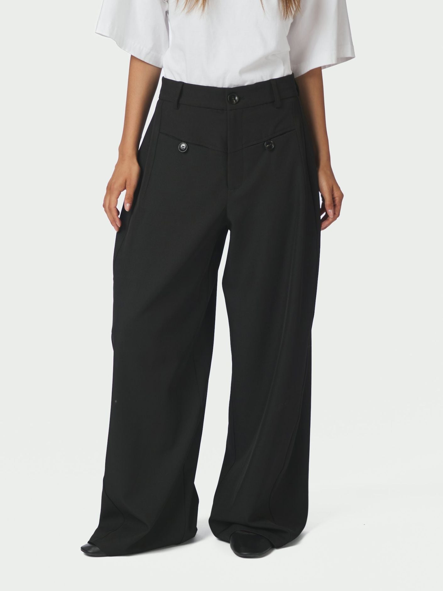Massie Structure Pants - Varmgrå