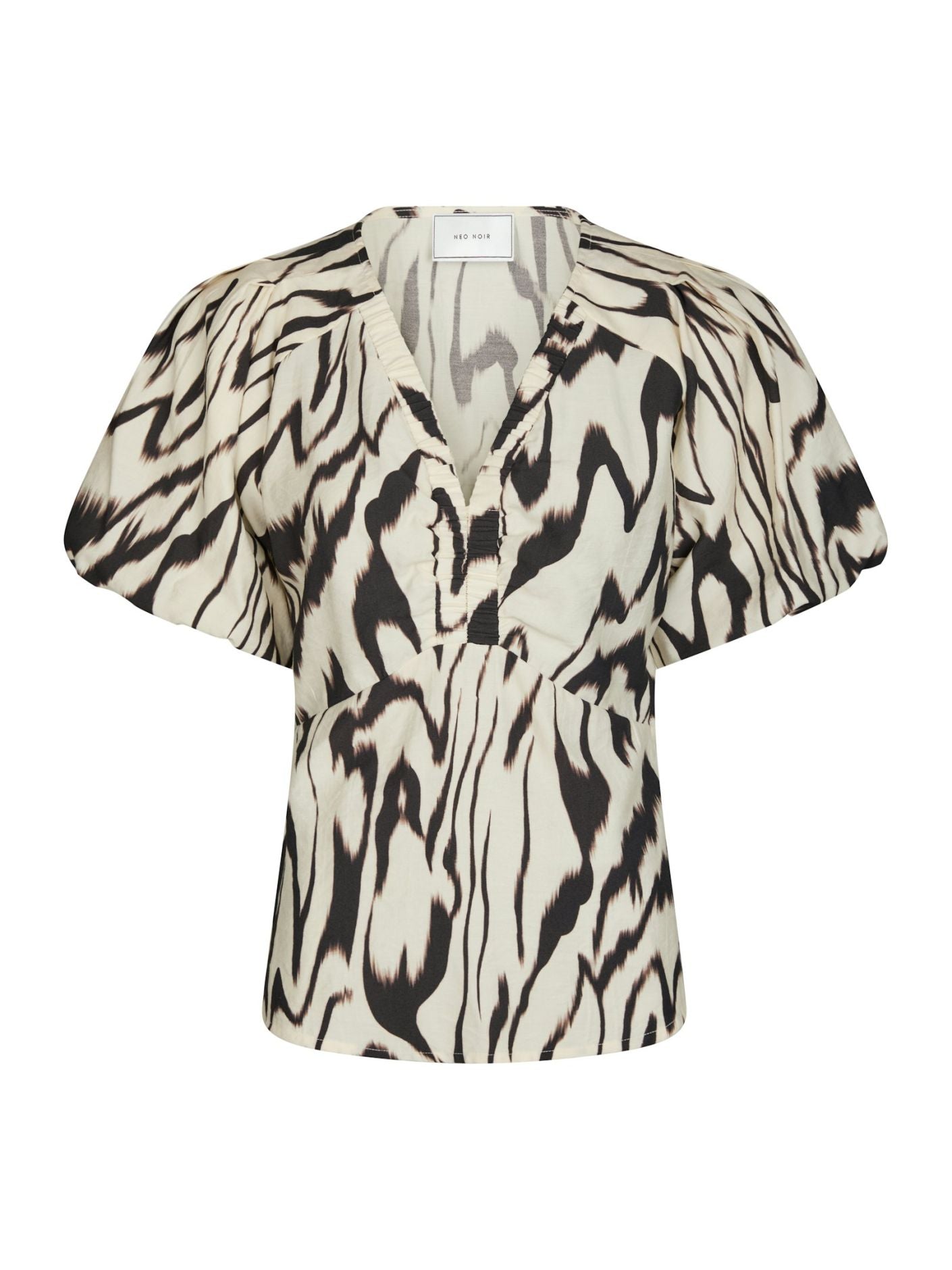 Irina Graphic Zag Blouse
