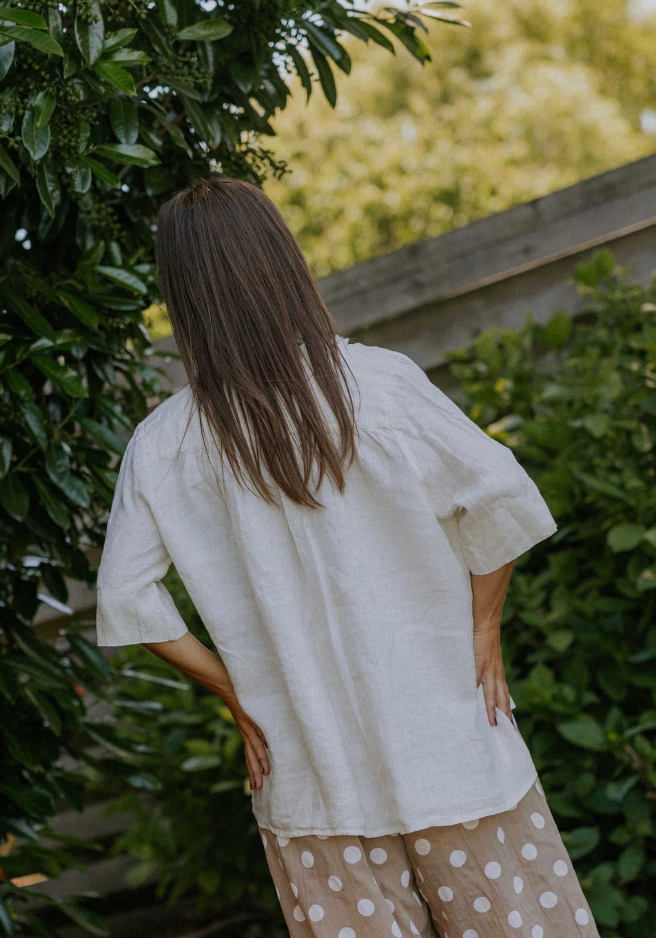 Lino Blouse - Burro