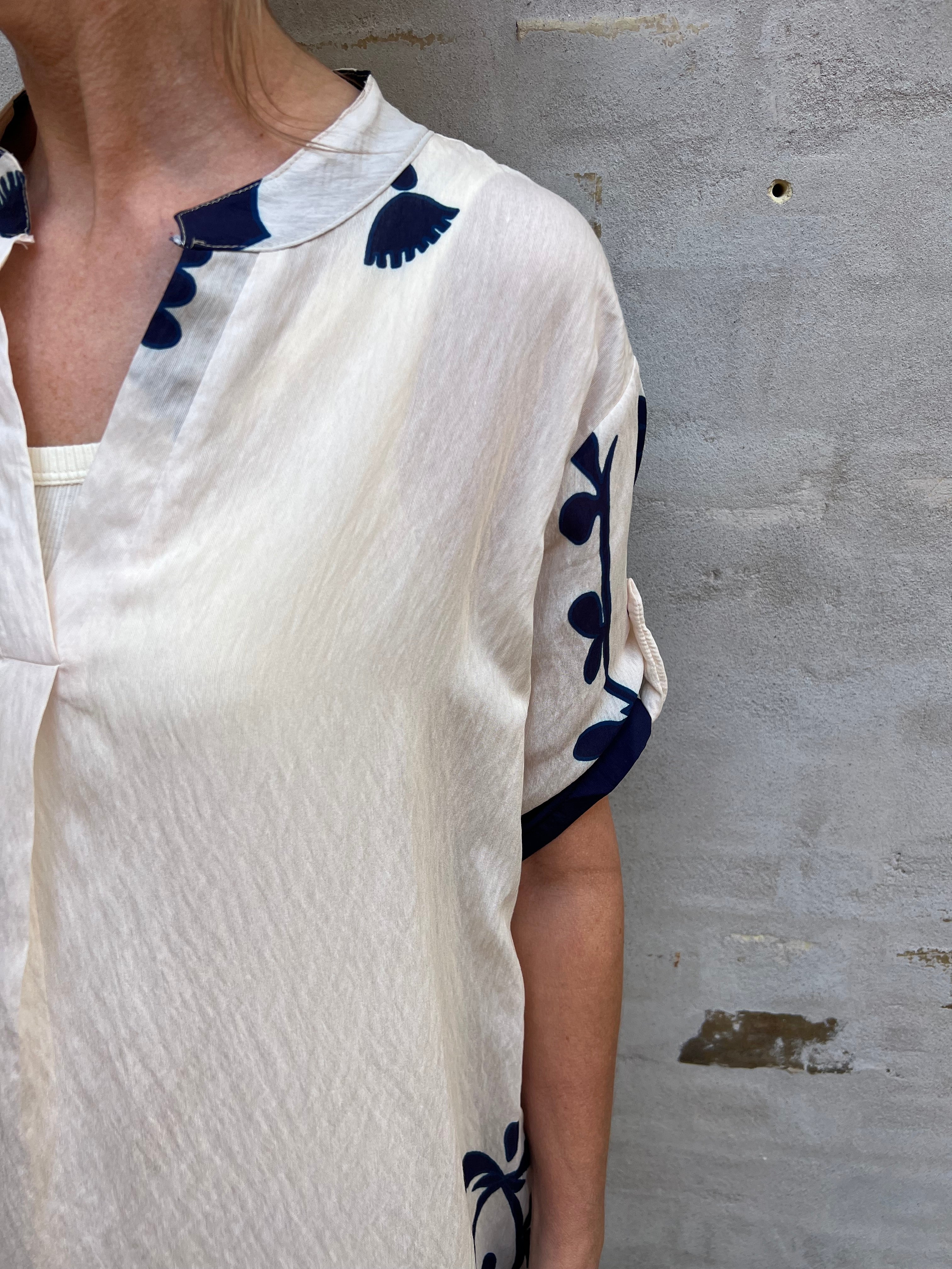 Helma dress blue