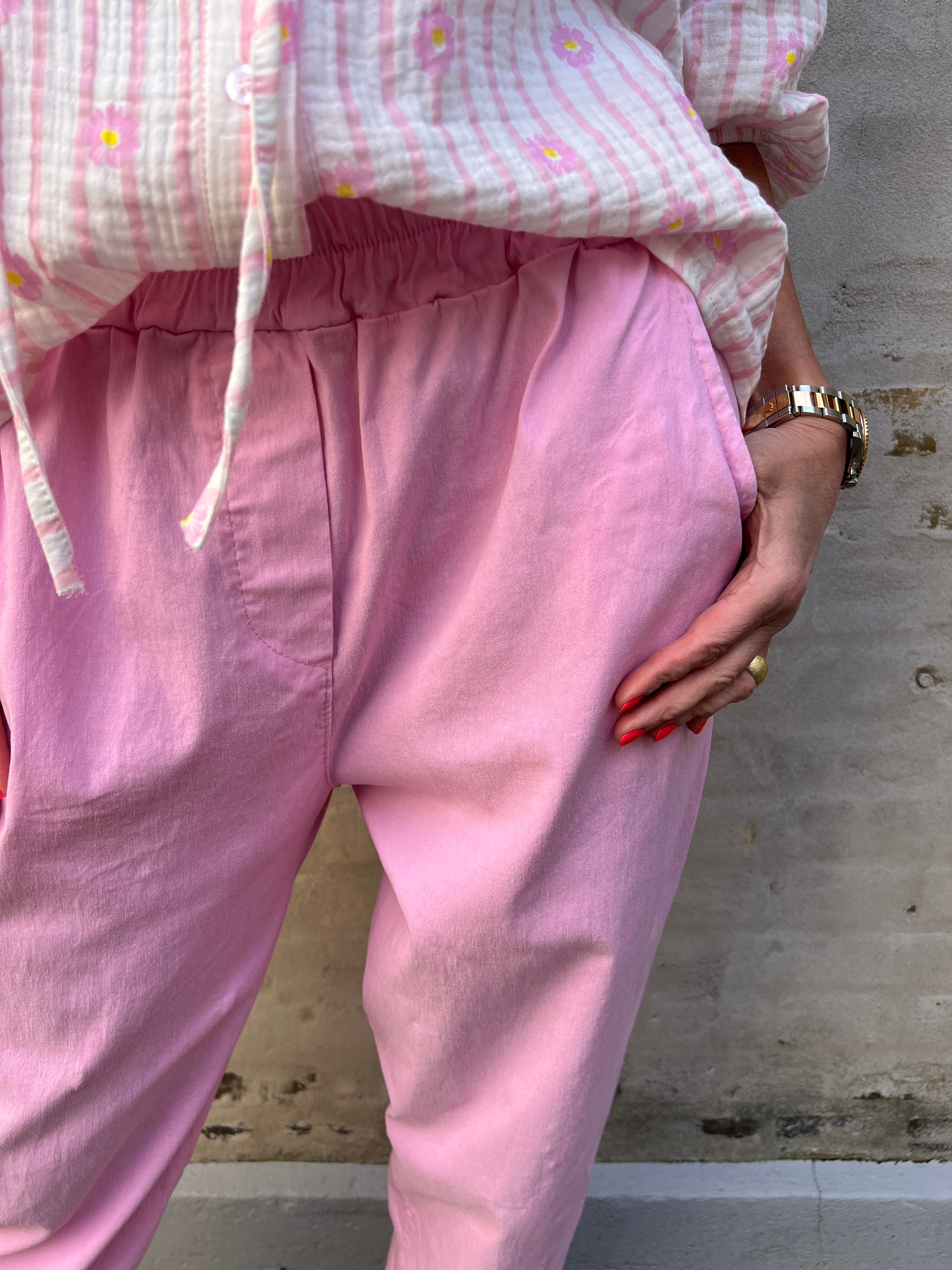 PREORDER-Raffaella pants baby pink