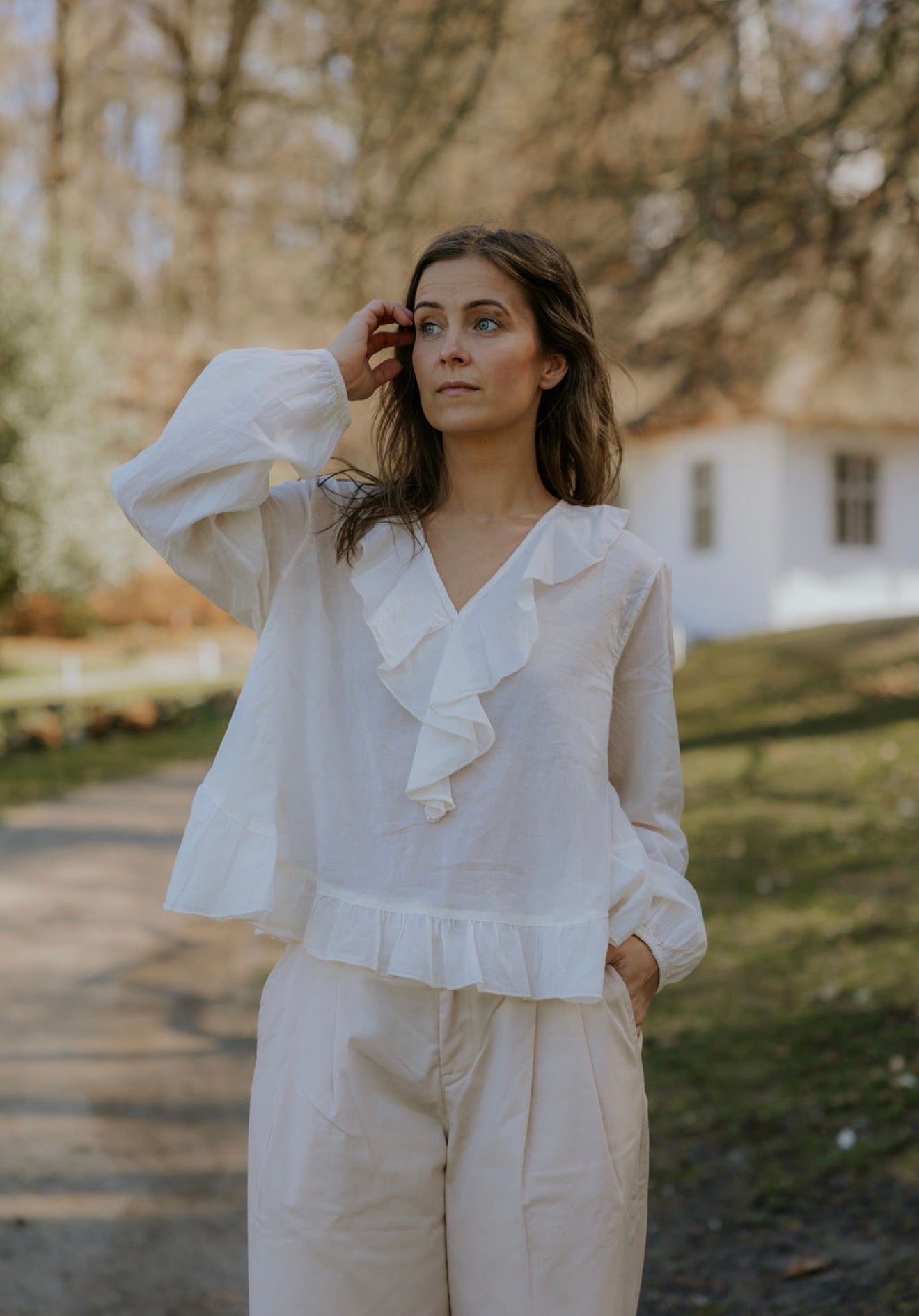 Fiona Blouse - Burro