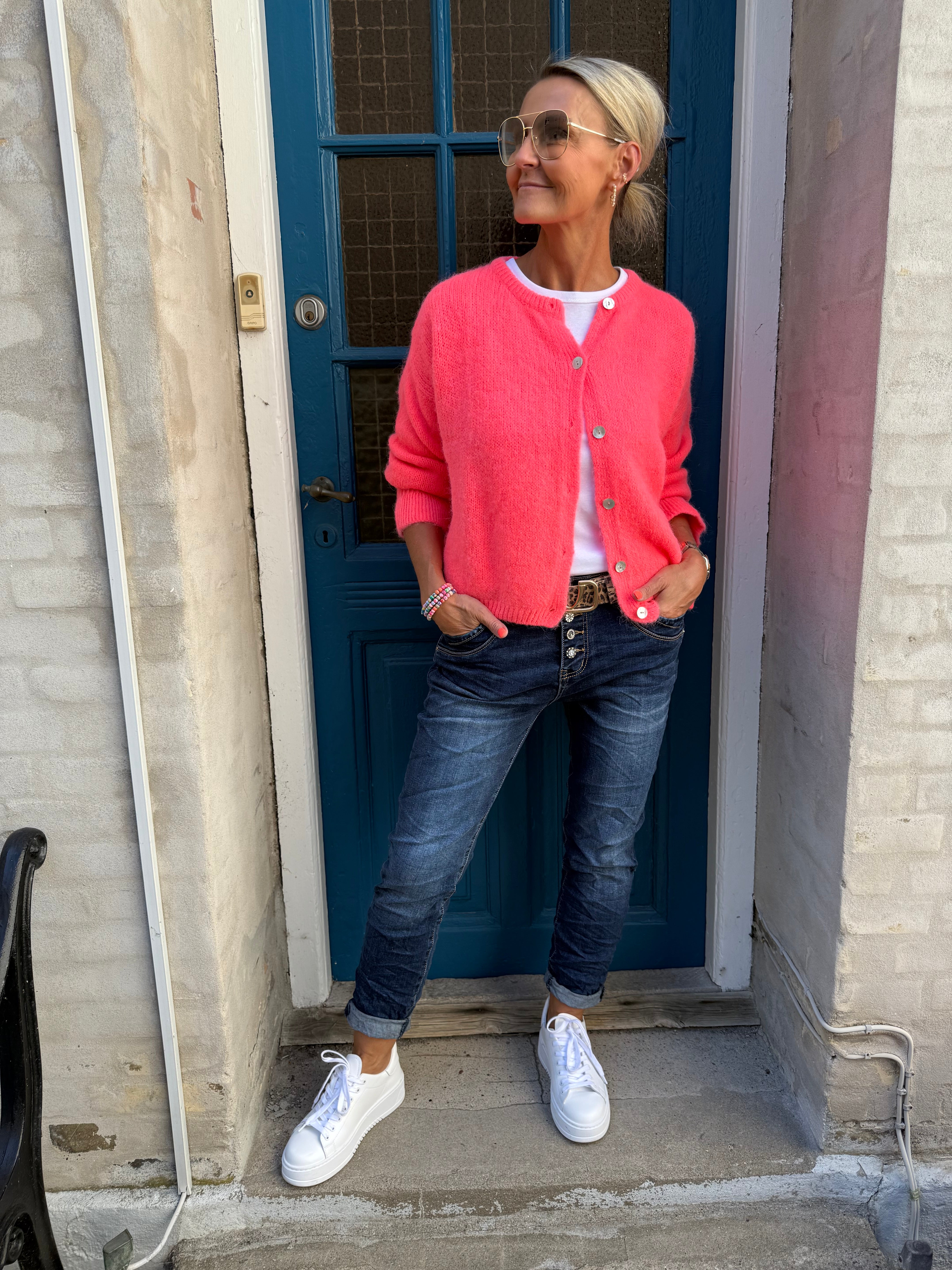 Filuca Cardigan - Coral