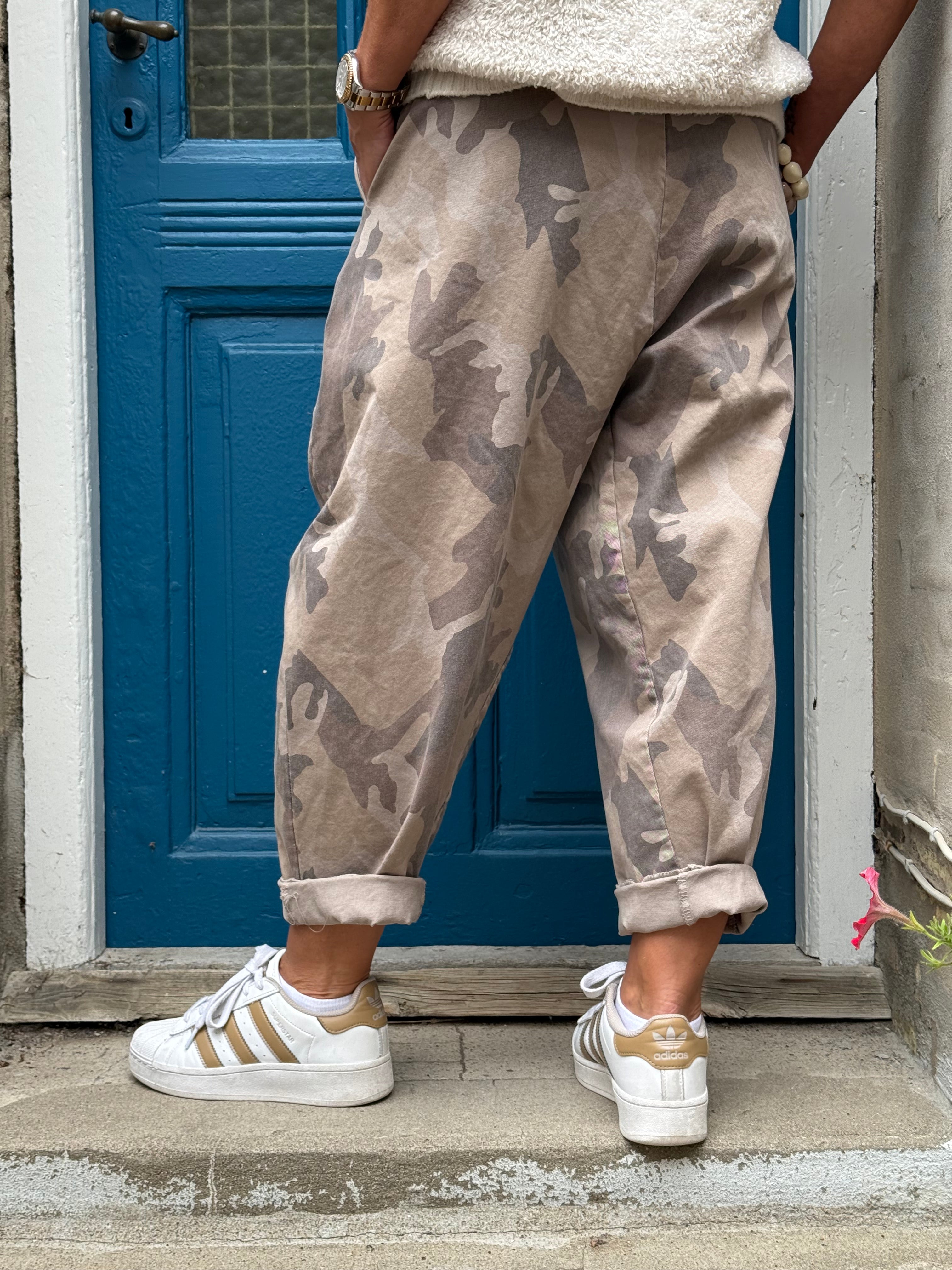 FÖRBESTÄLLNING-Beryl Pants - Camo