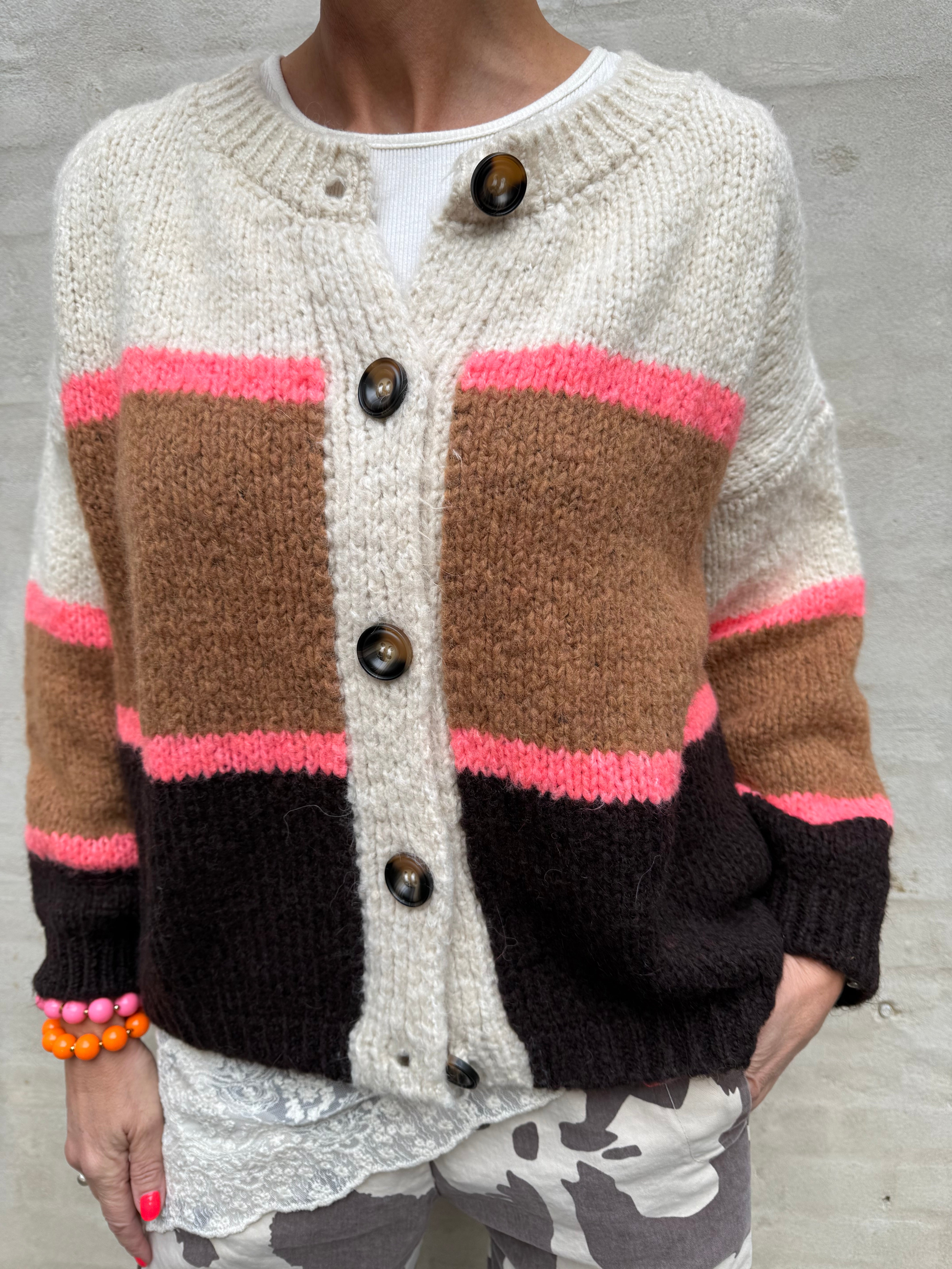 PREORDER-HILDUR knit cardigan - Camel