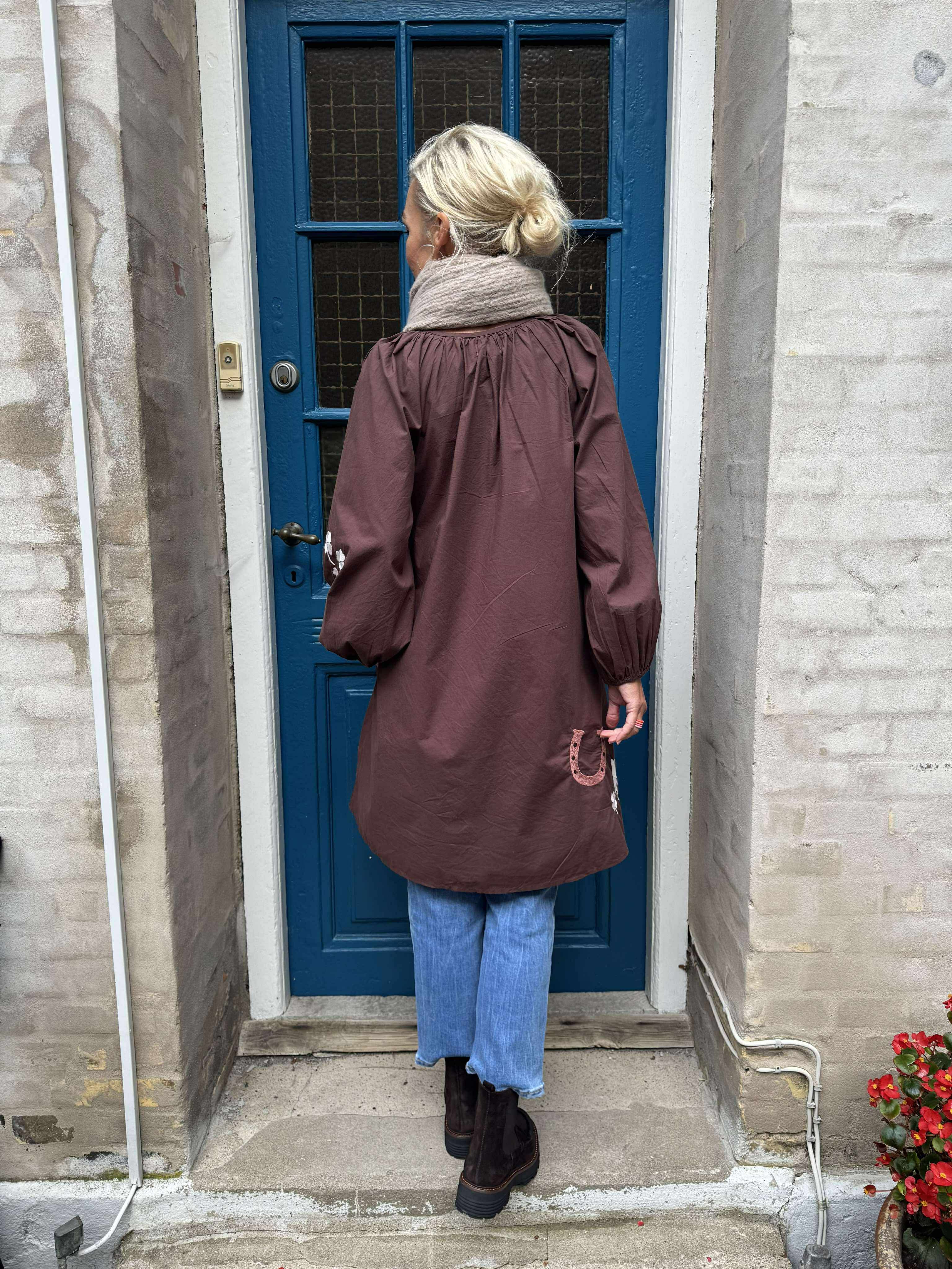 The good luck tunic - Chocolate brown