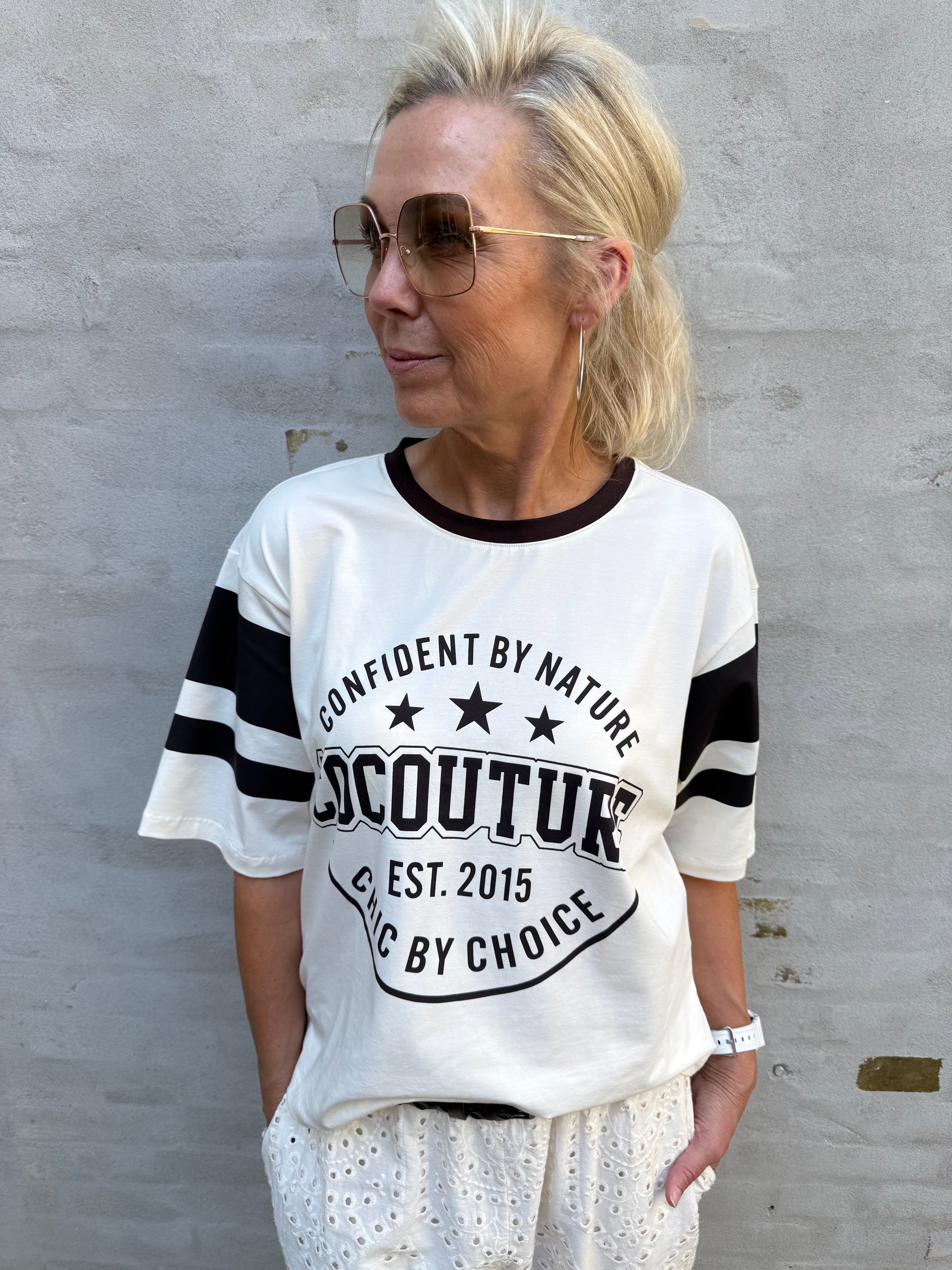 ConfidentCC Box Tee - Chocolate Plum