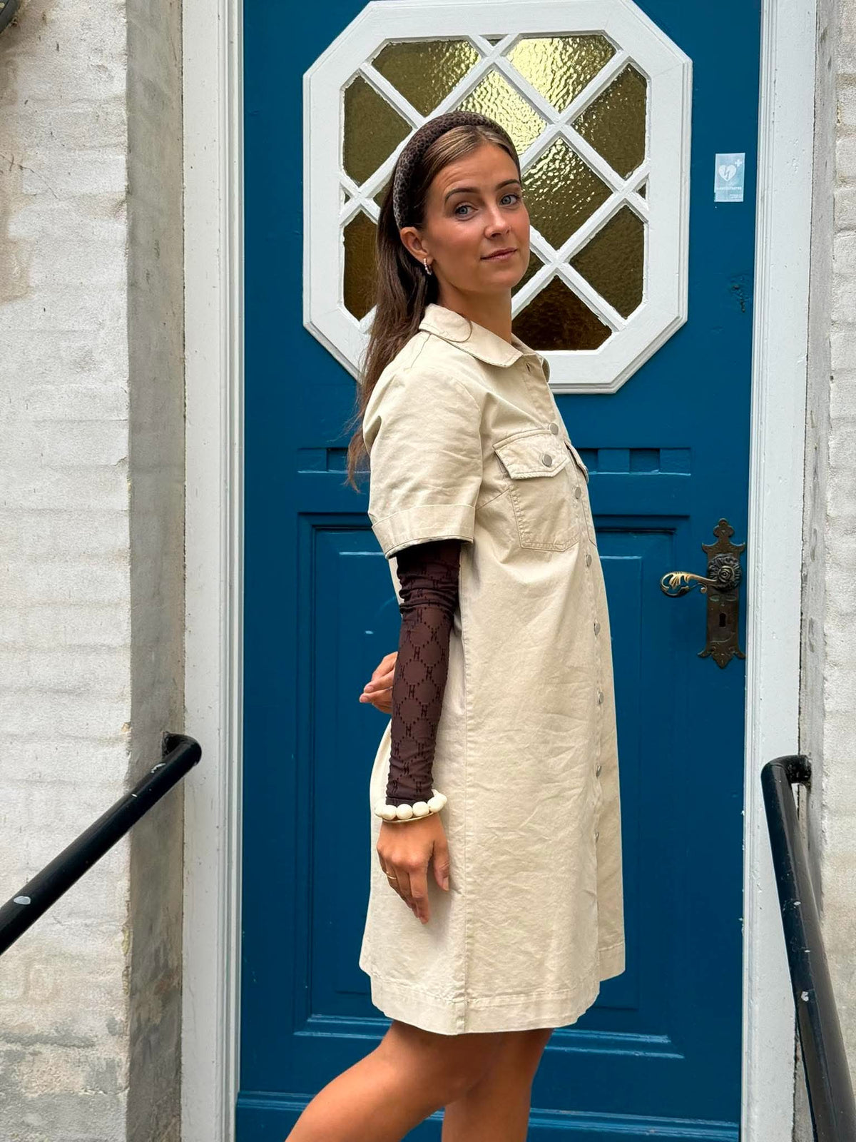 Carrie dress - Sand