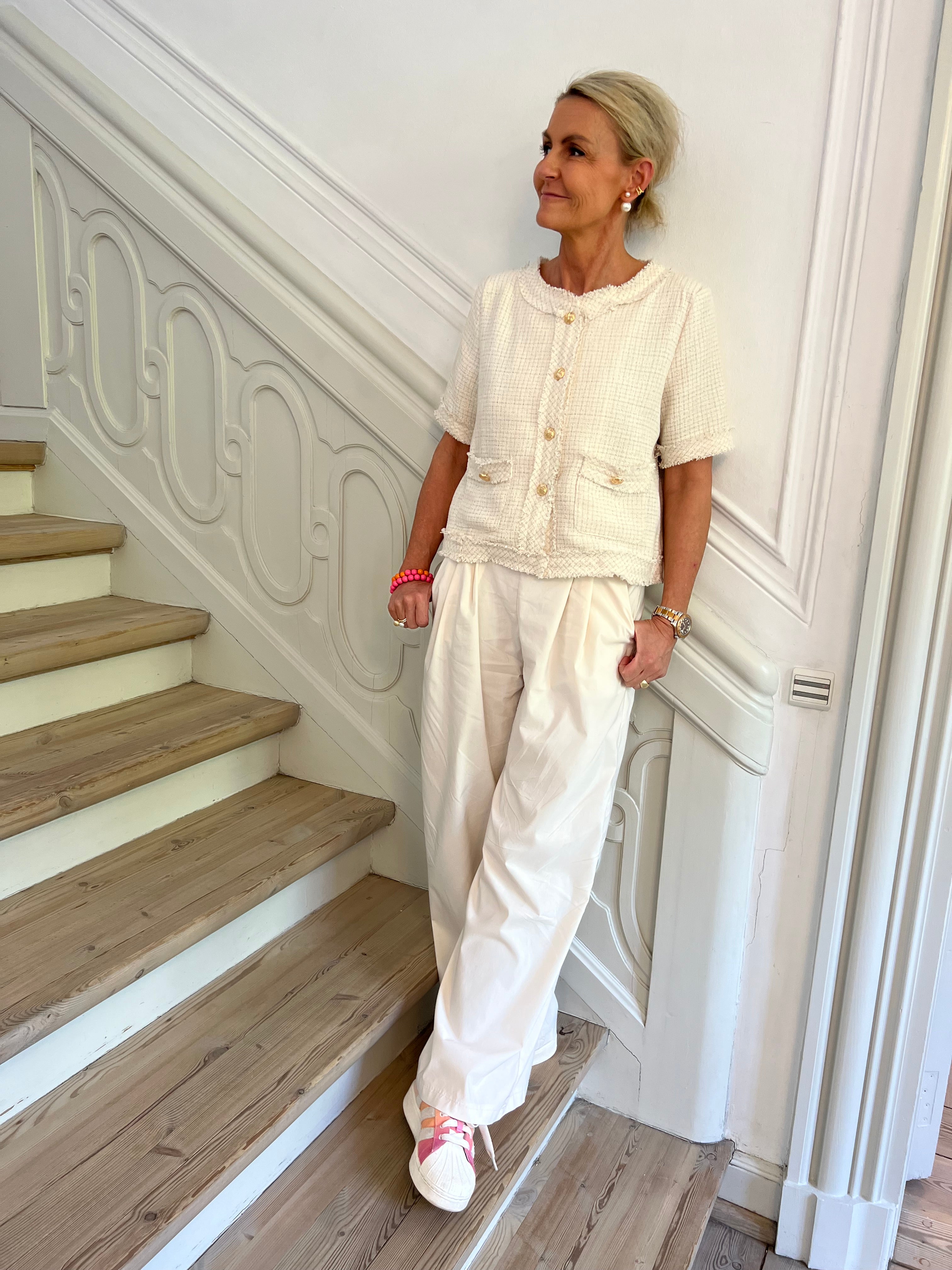 Coco ss jacket ivory