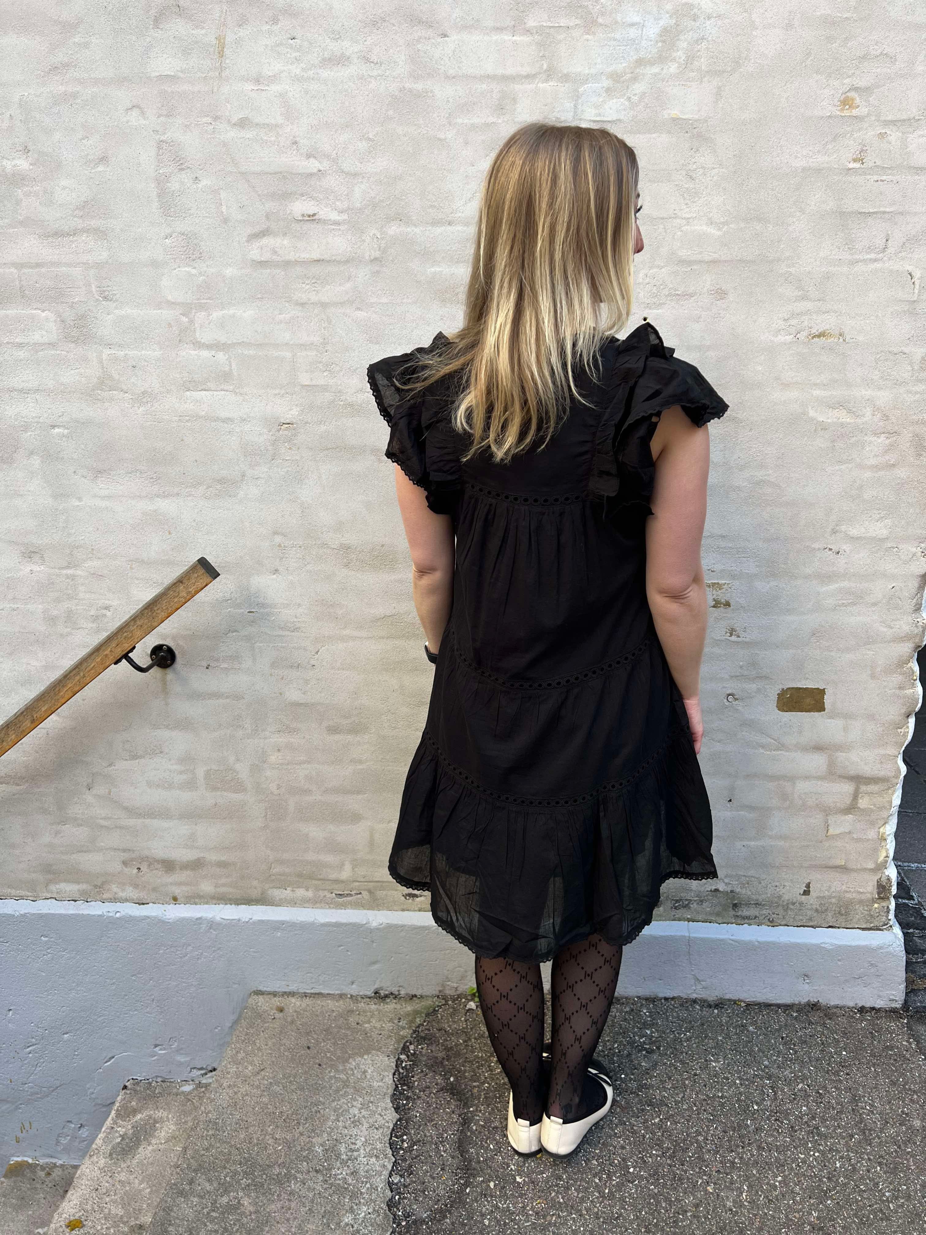 Jamma Voile dress black