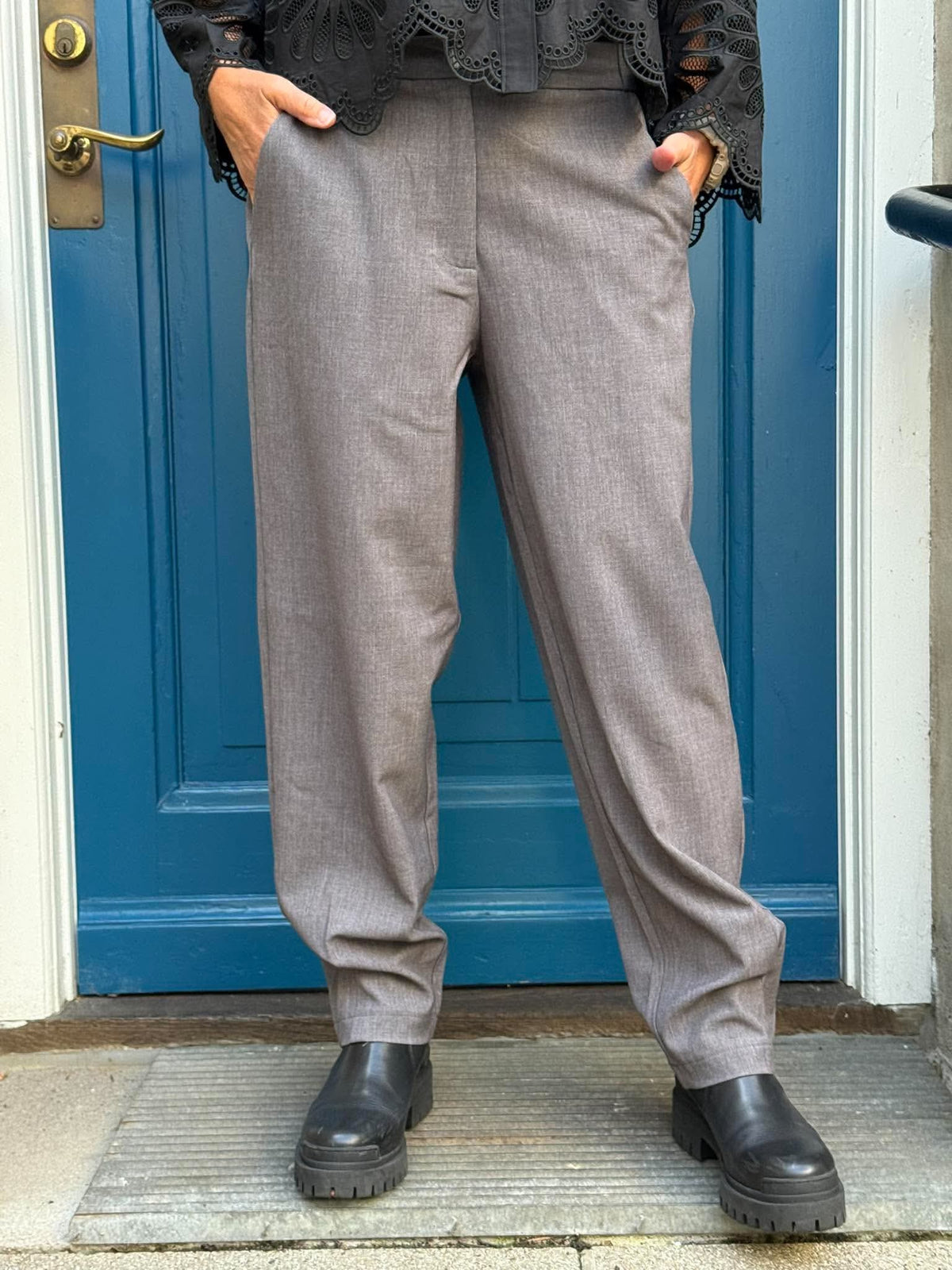FQSwift Pants - Dark Grey Melange
