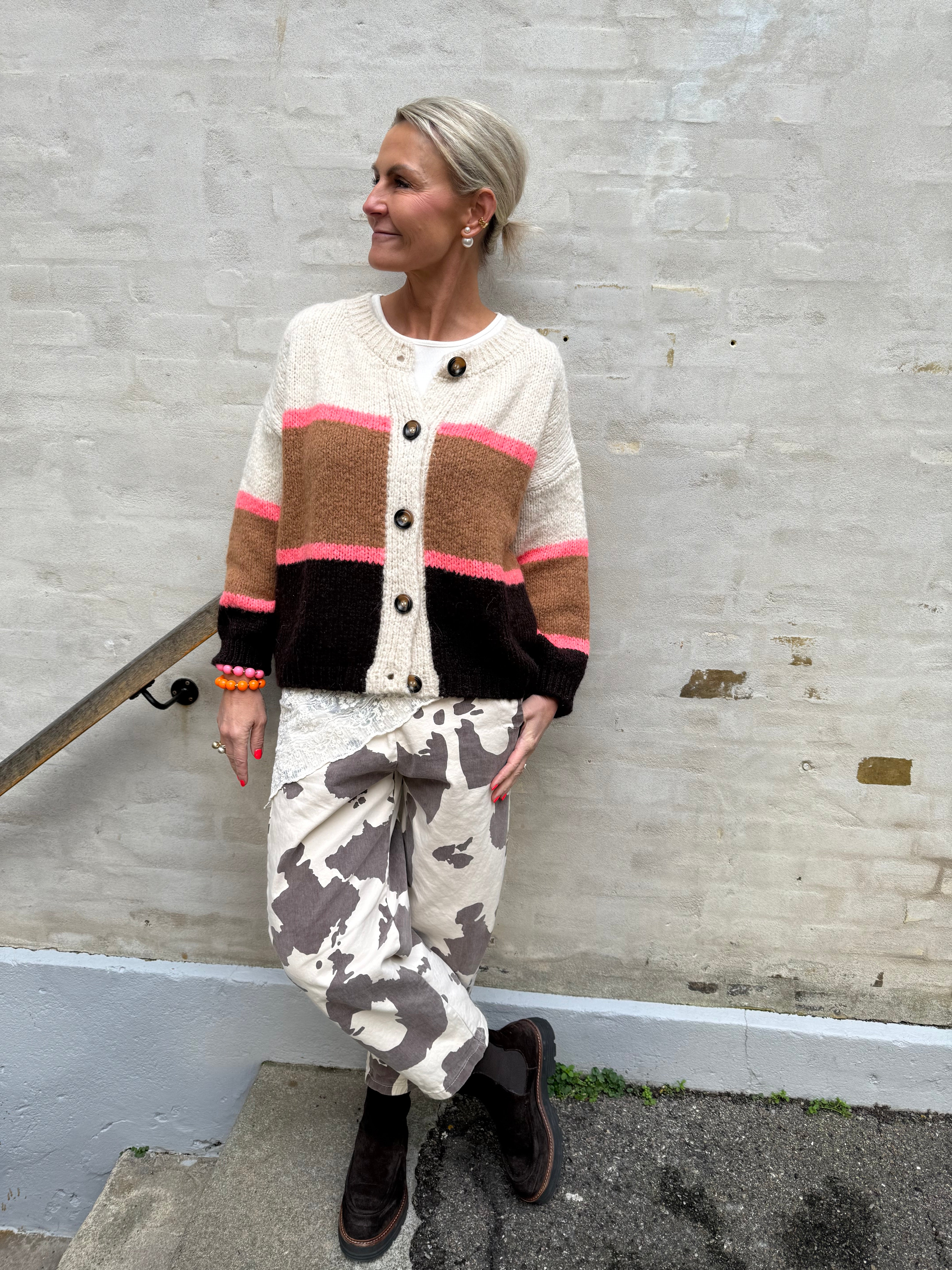 PREORDER-HILDUR knit cardigan - Camel