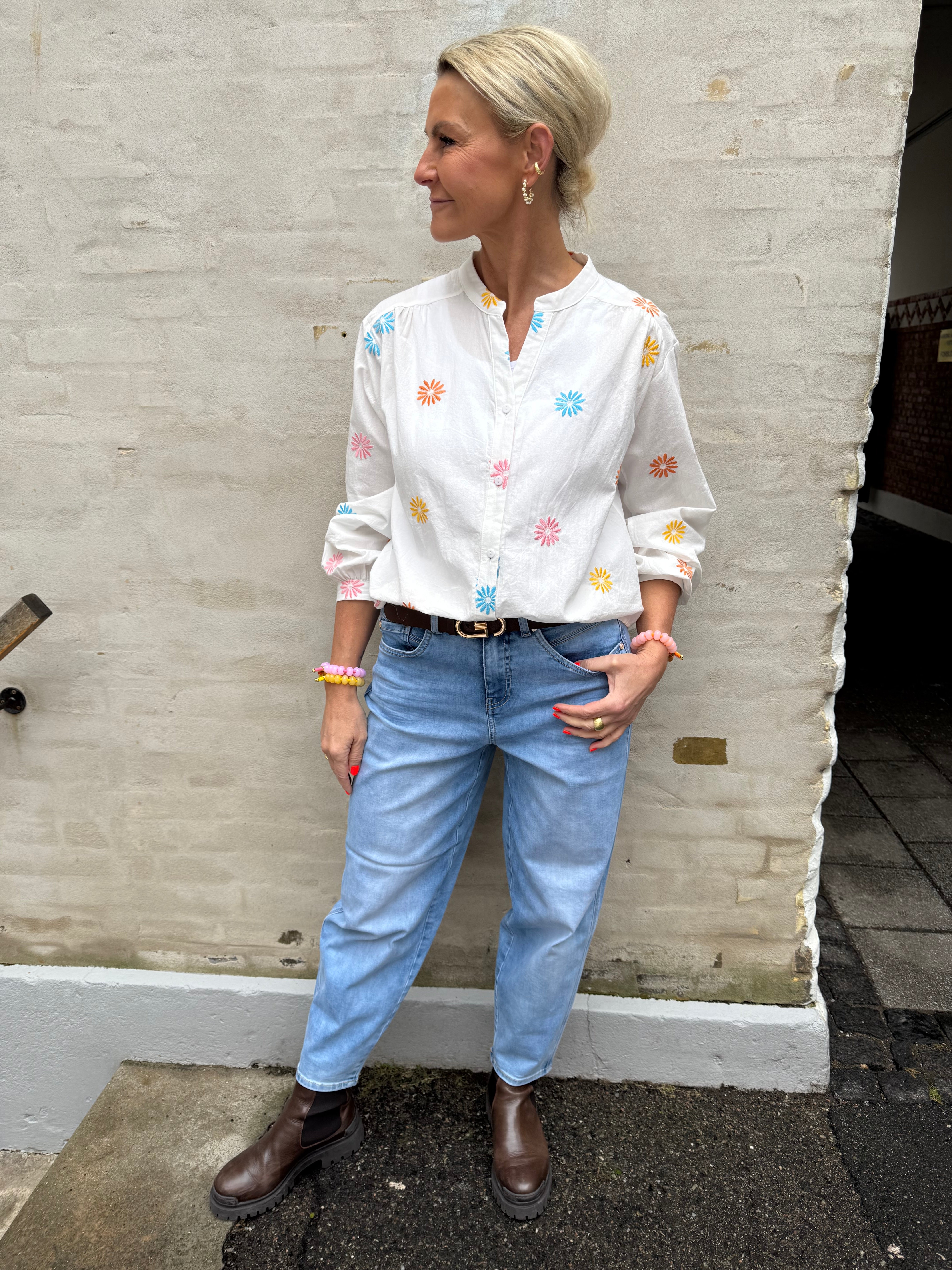 Karlie Barrel - Light Blue Washed