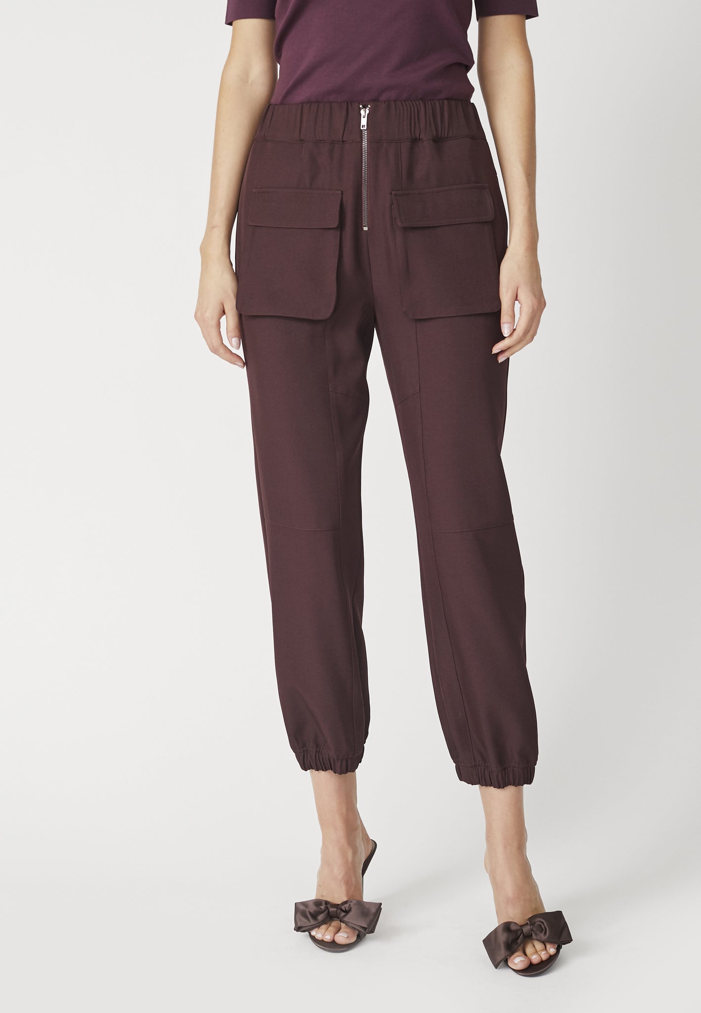 Luna Pocket Pant - Winred