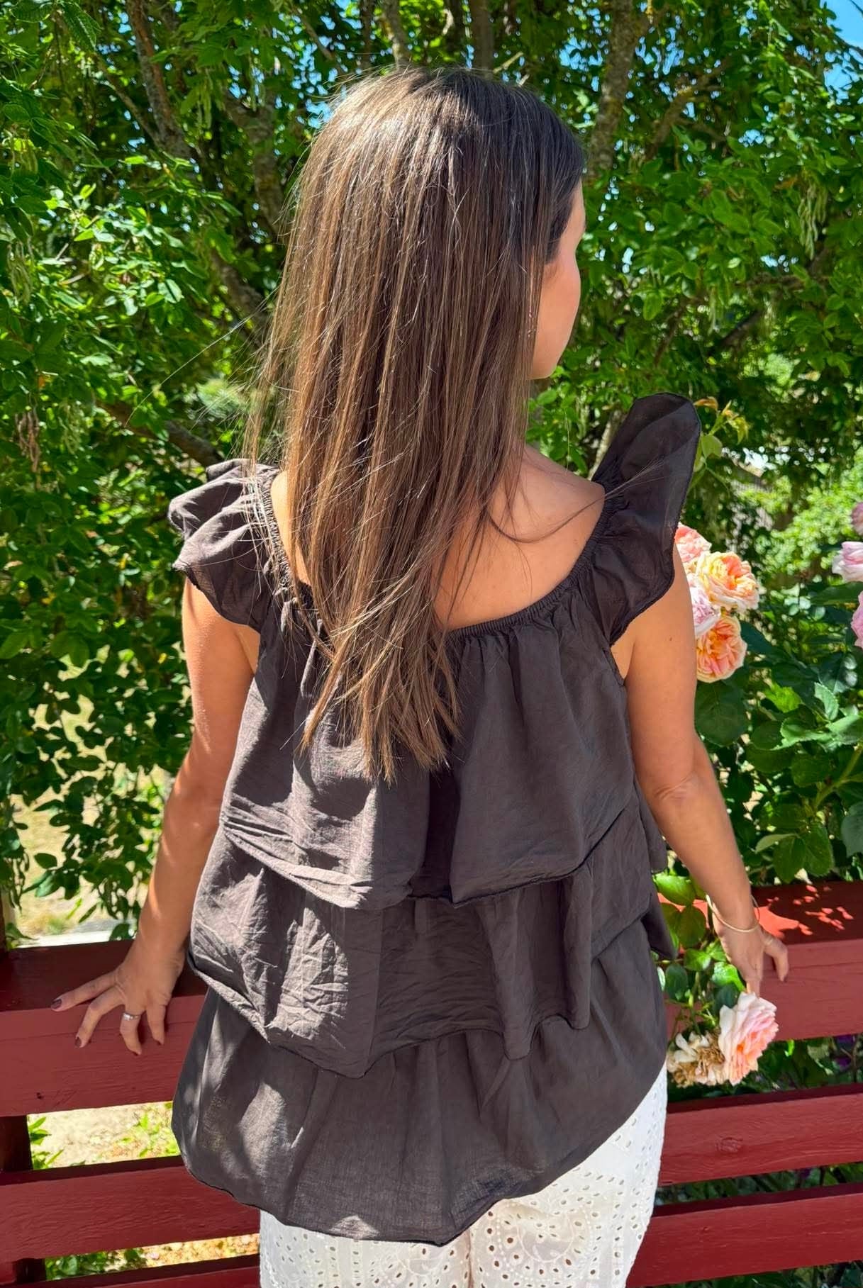 Soffy Top - Dark Brown
