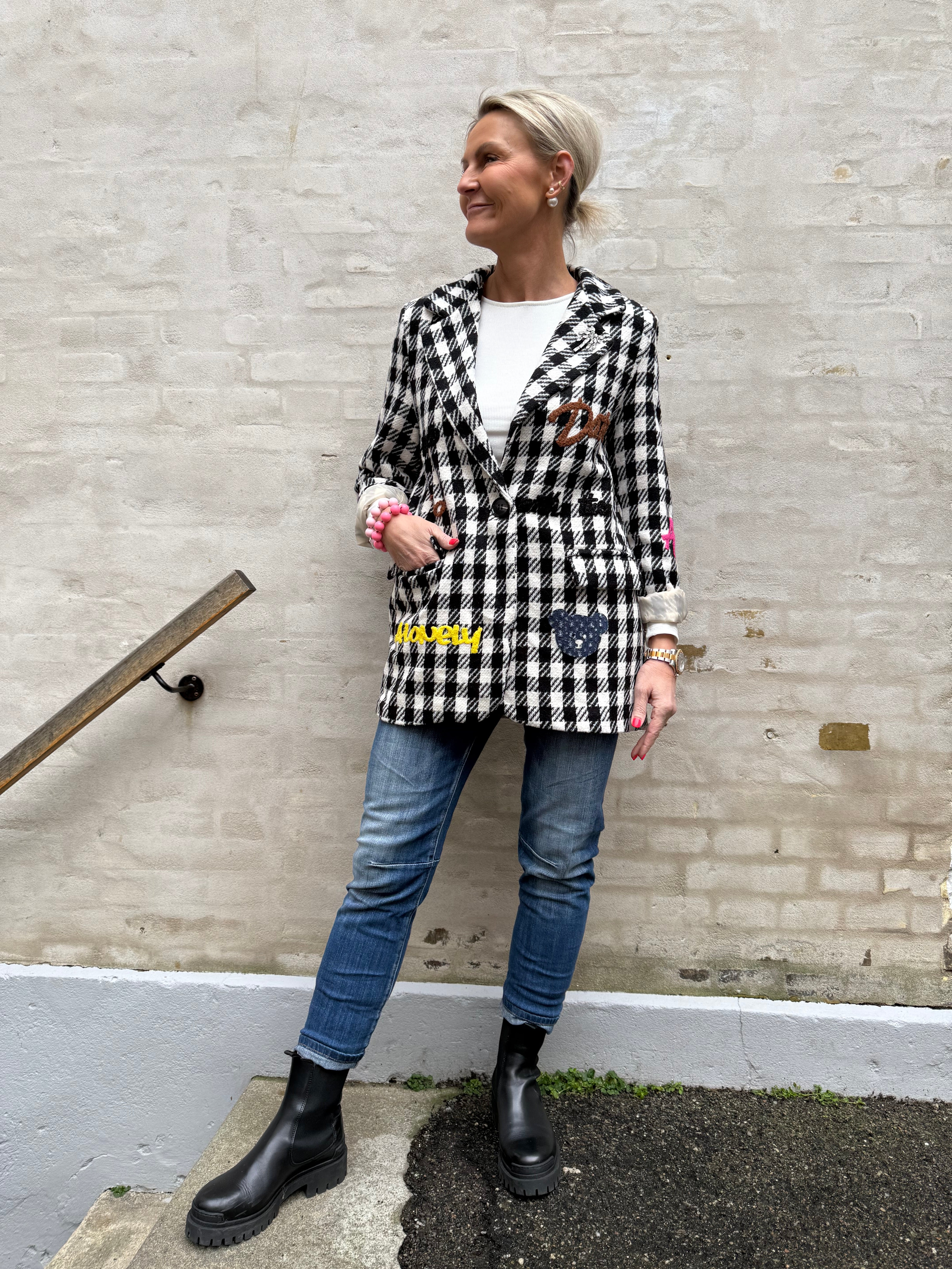 How to date Blazer - Black Check