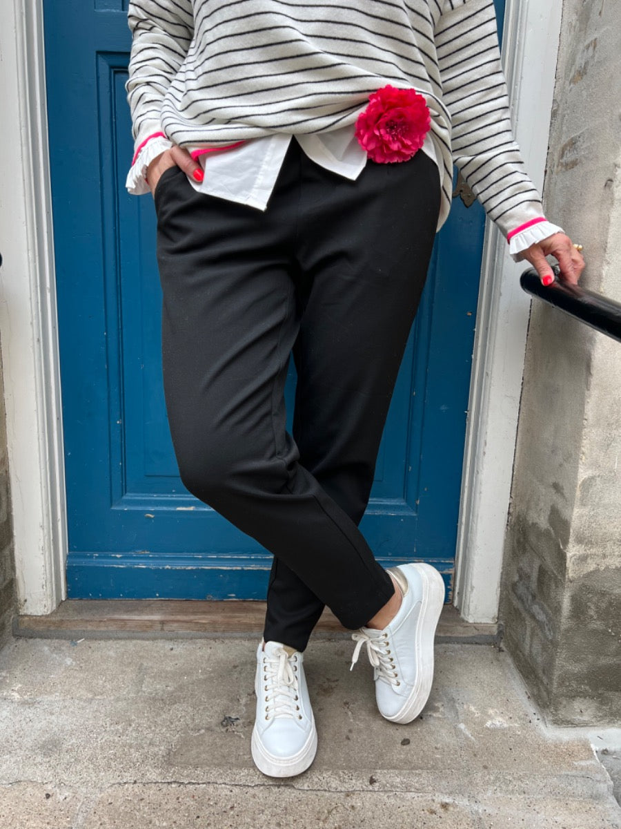 Lisa slim pants black