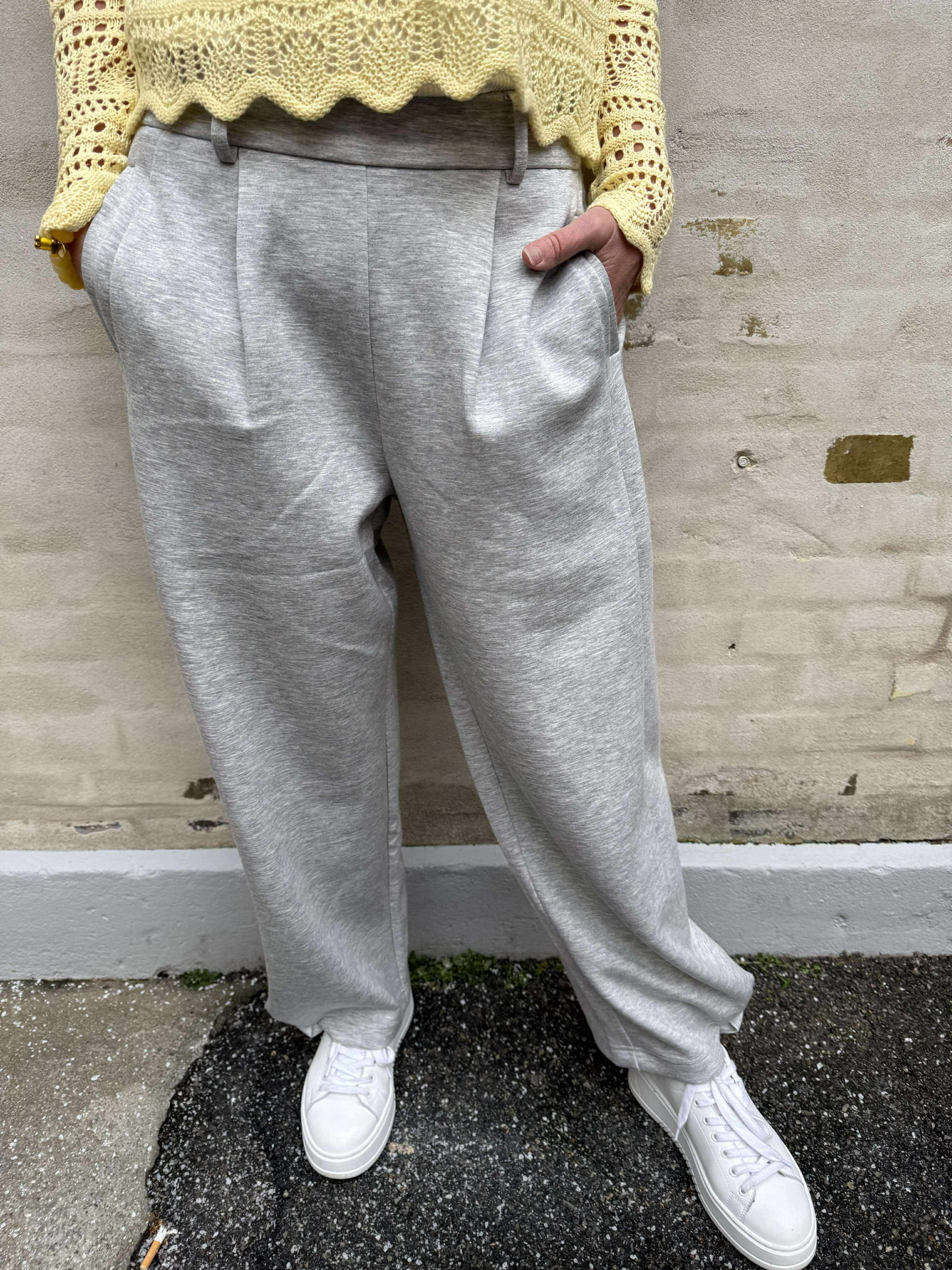 Buka Pants - Light Grey Melange