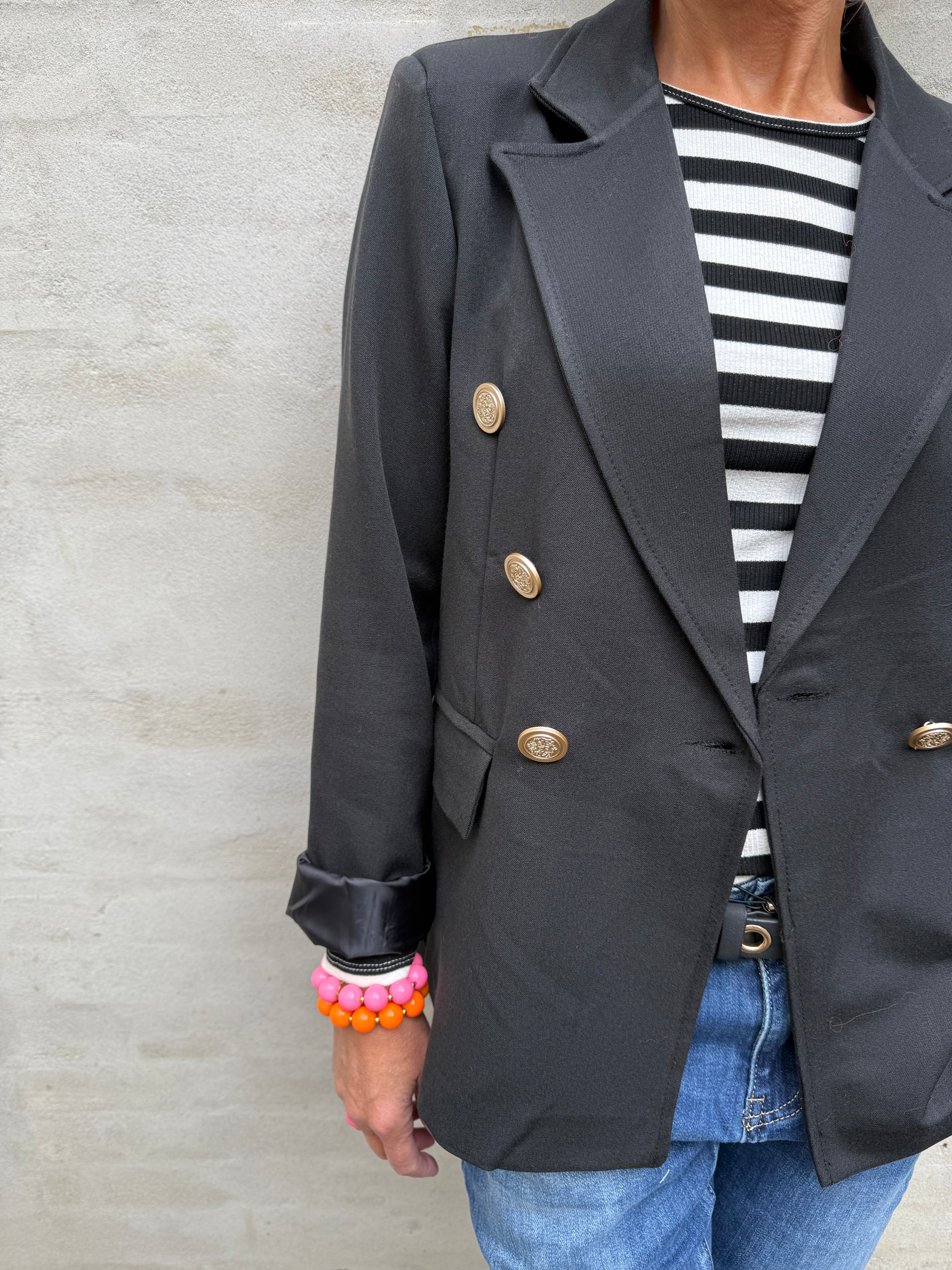 Topaz Blazer - Black