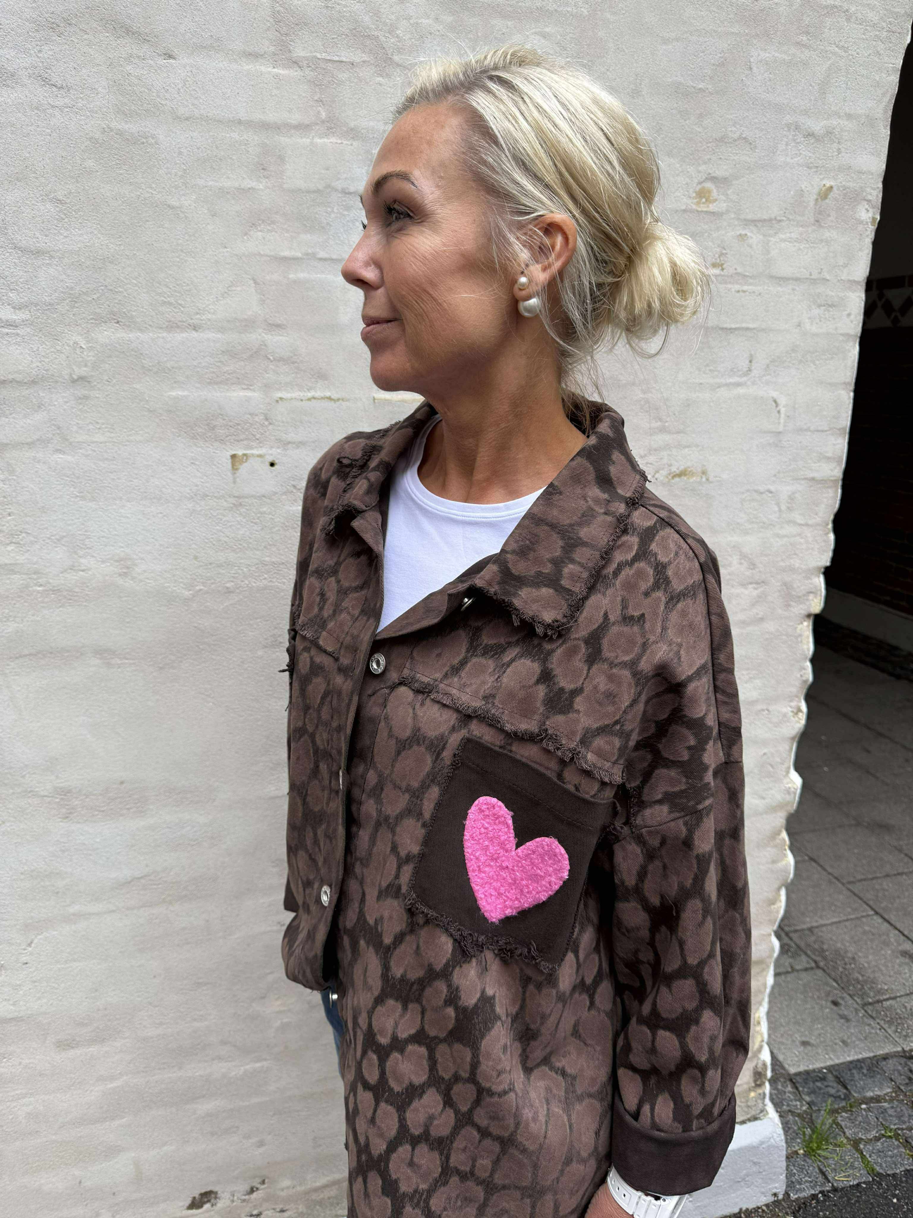 Rock & Love Shirt - Brown Leo